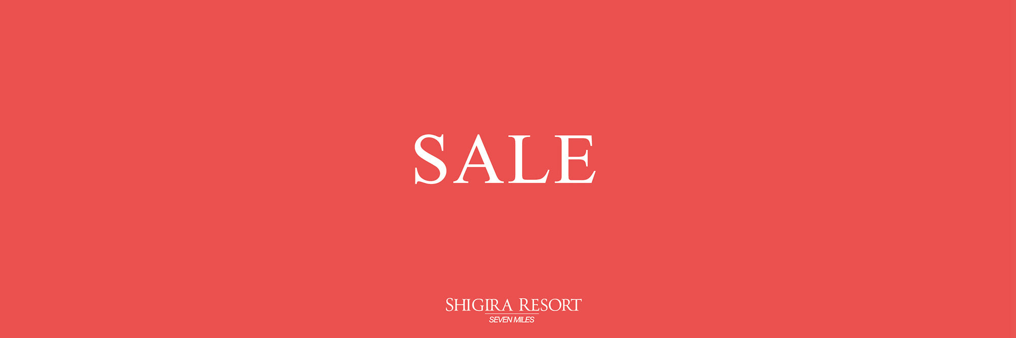 SALE – SHIGIRA SEVEN MILES RESORT オフィシャルオンラインショップ