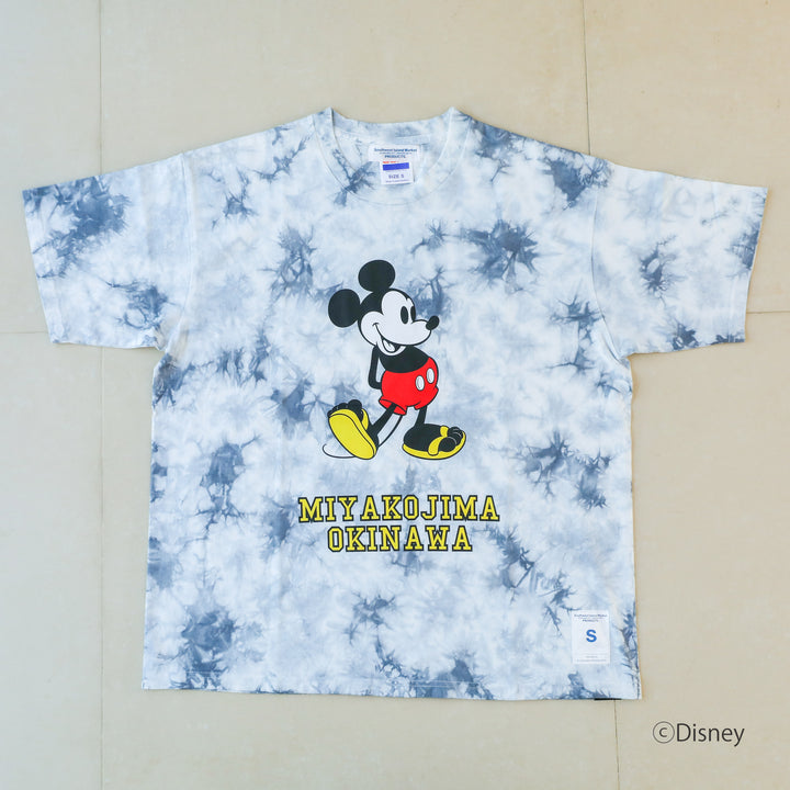 GOAT*Mickey Tie-dye Print T-Shirt