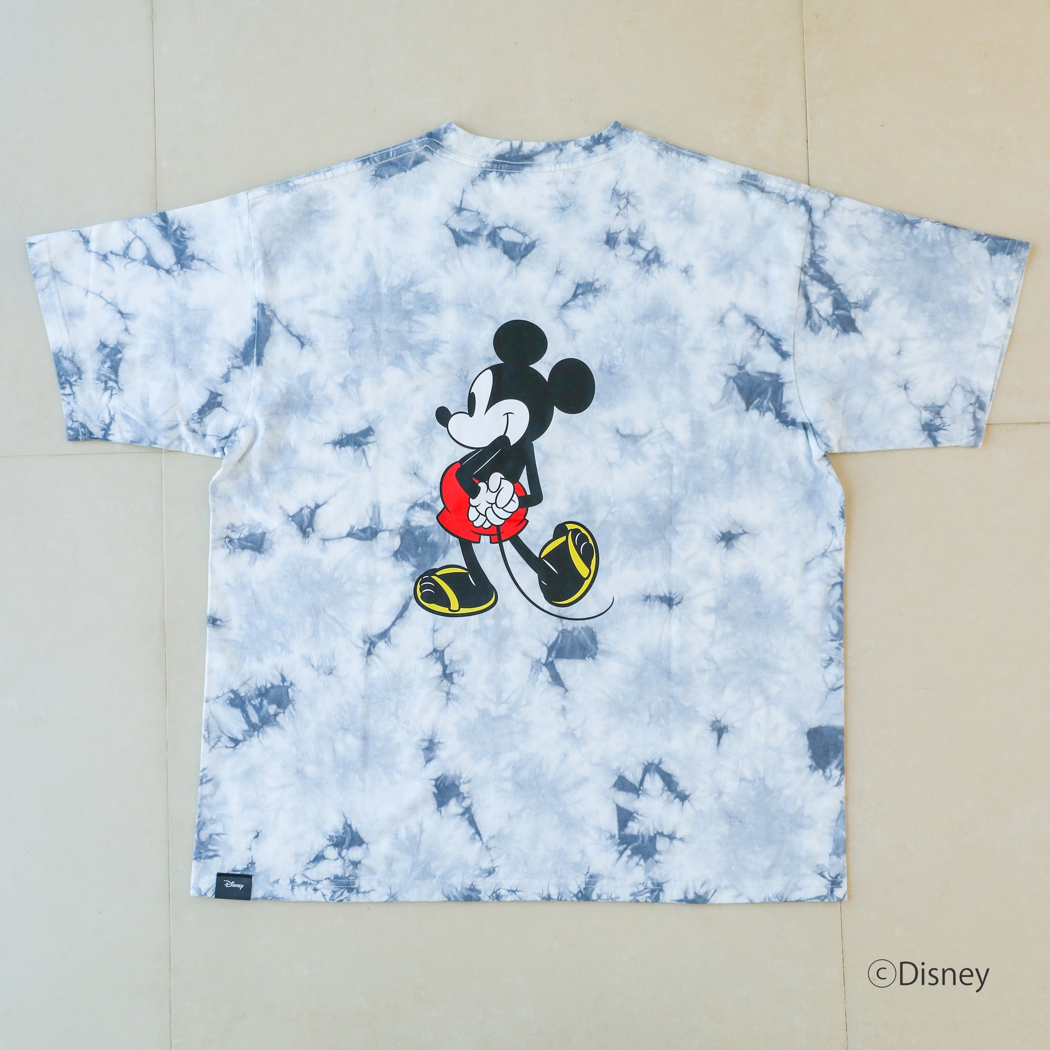 GOAT*Mickey Tie-dye Print T-Shirt