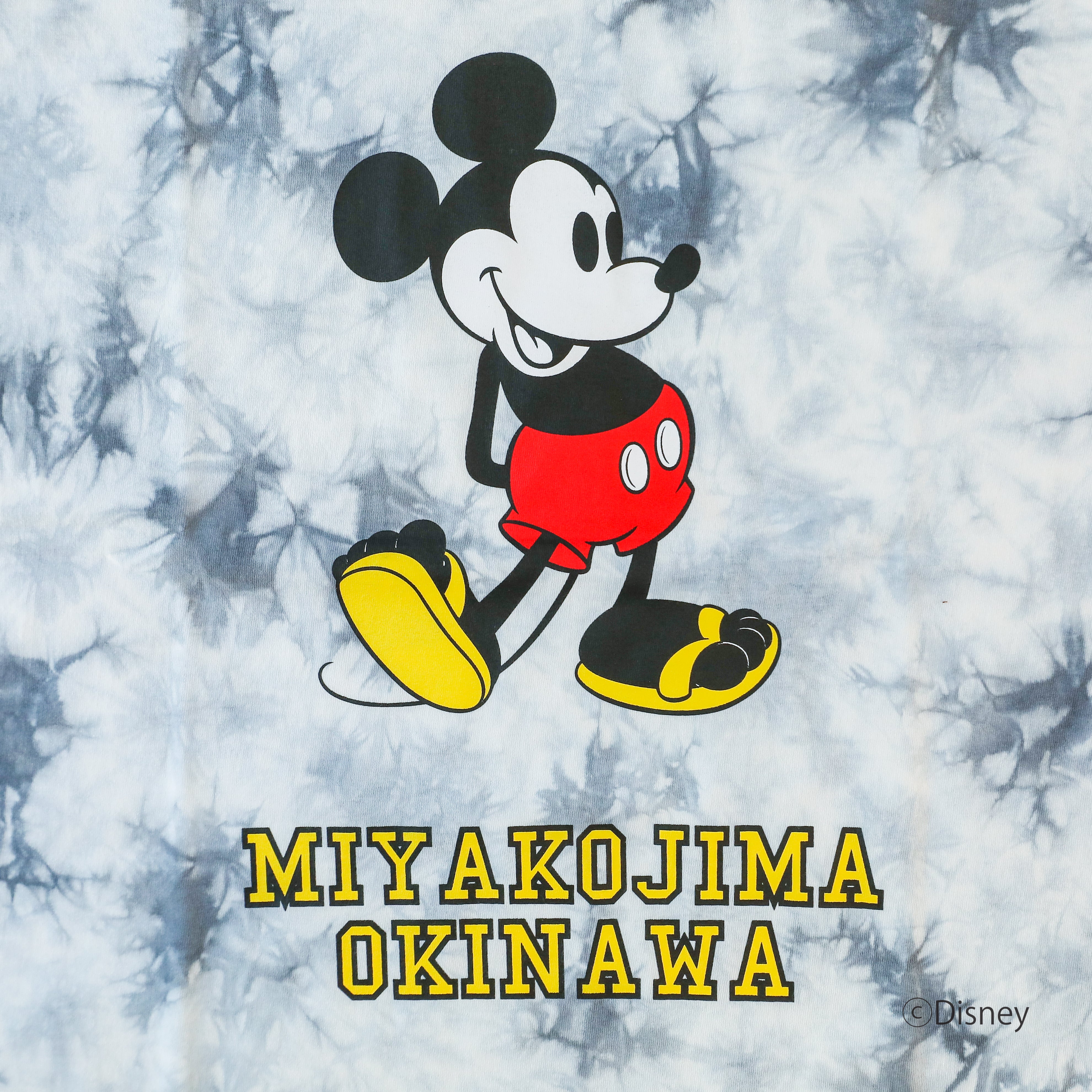 GOAT*Mickey Tie-dye Print T-Shirt