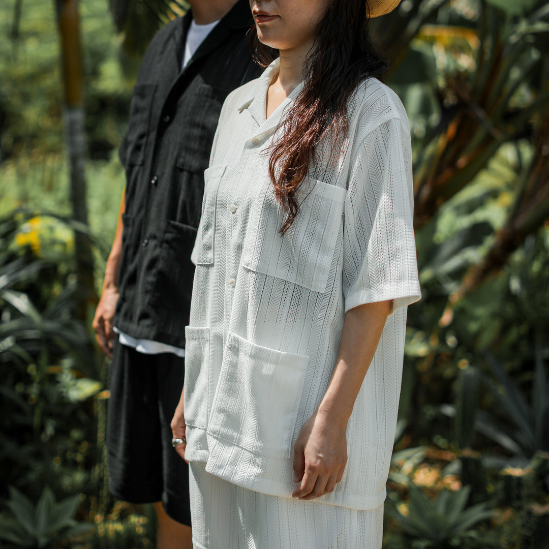 some_SURF Lace Short Sleeve Shirt