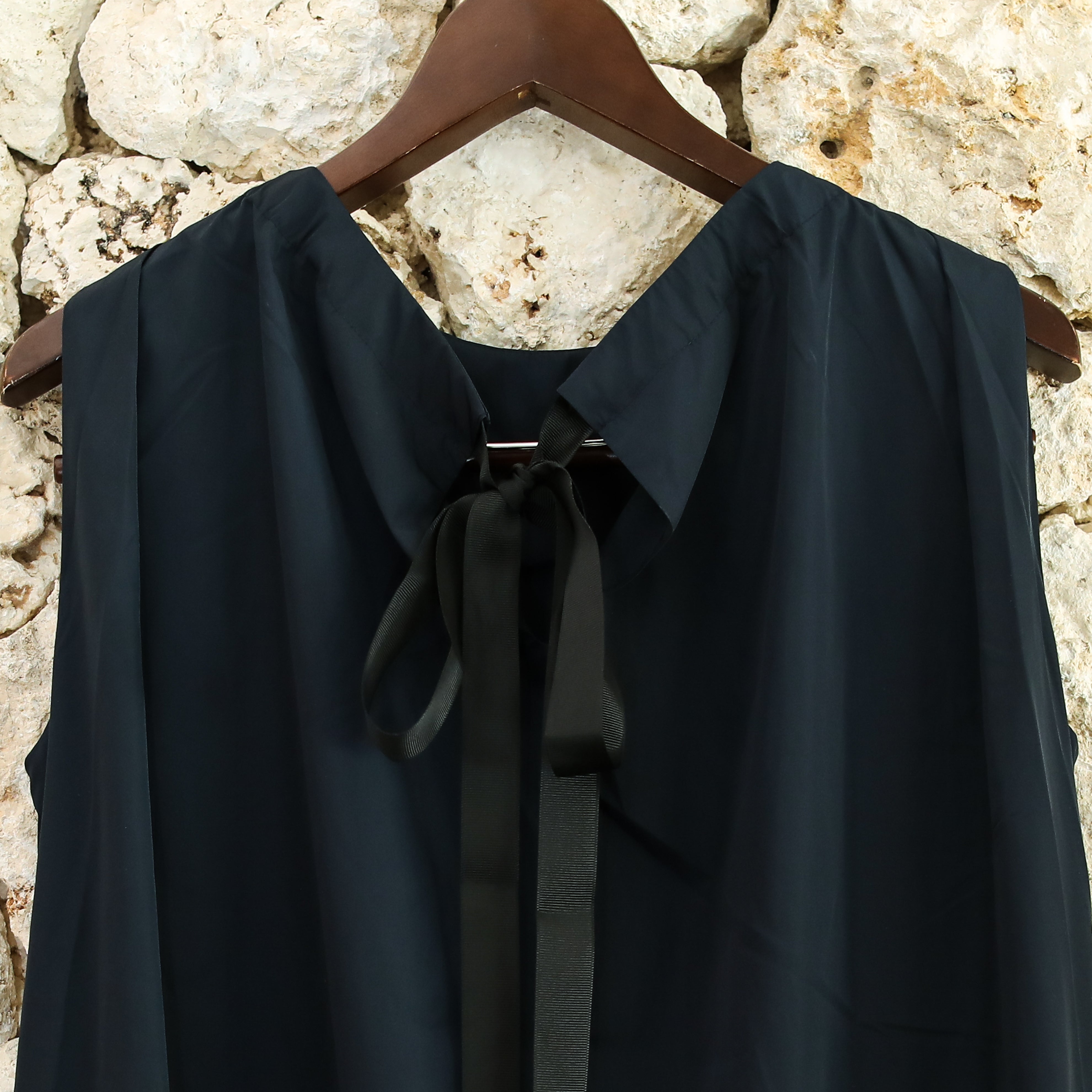 Rumieloin Back Ribon N/S Dress