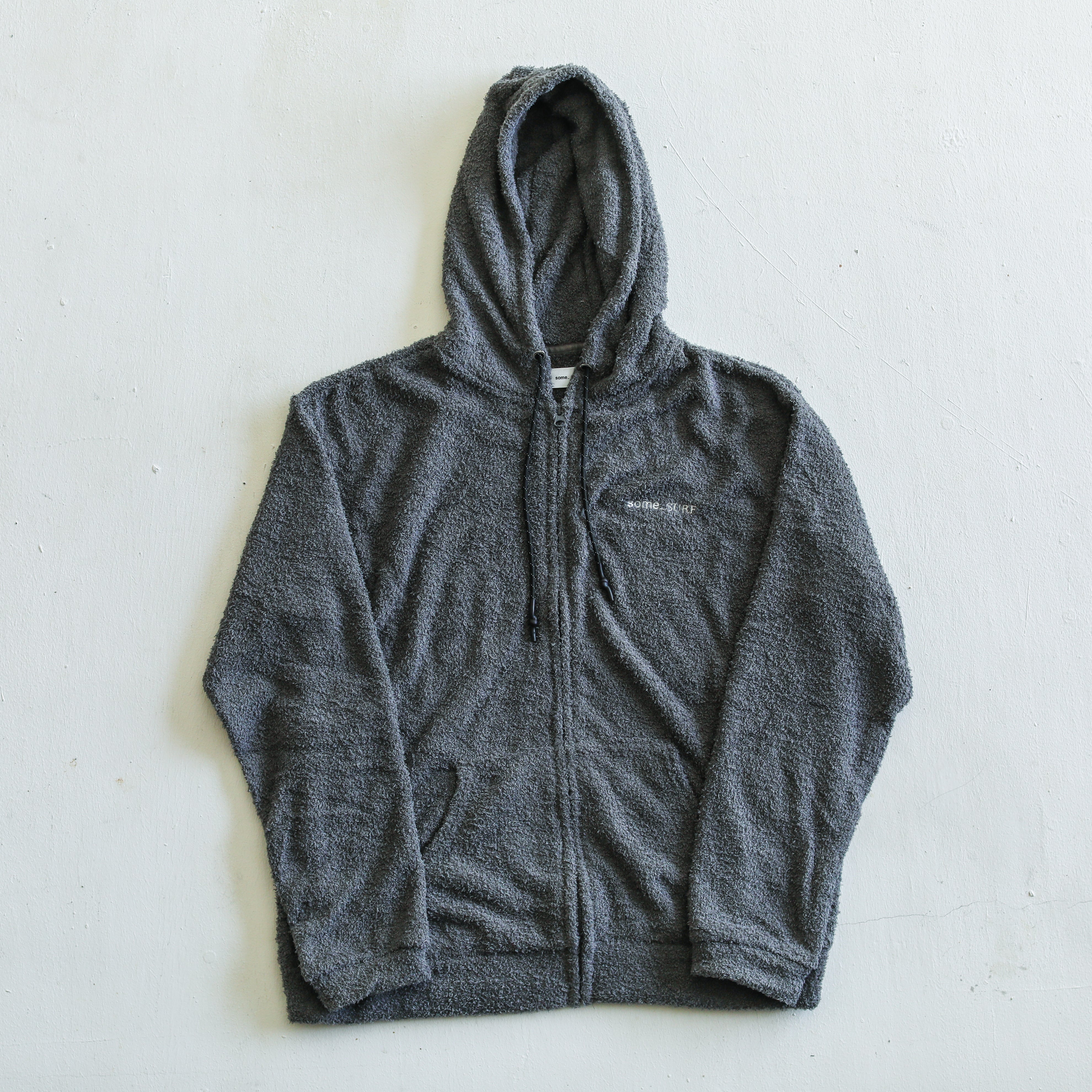 some_SURF Fluffy Zip Hoodie
