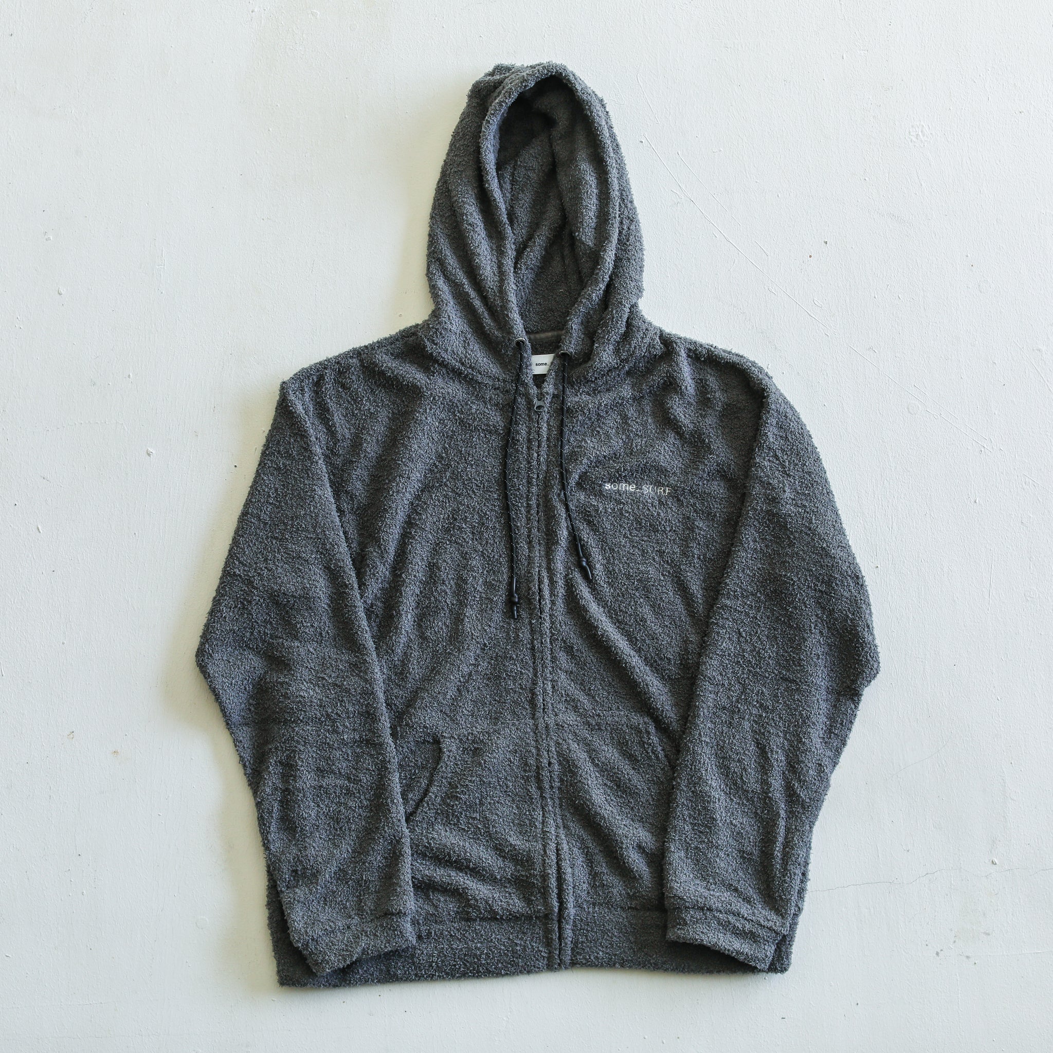 some_SURF Fluffy Zip Hoodie
