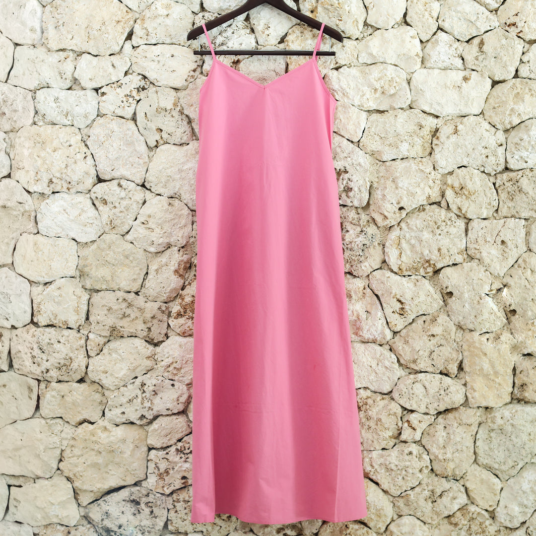 Rumieloin Back Open Camisole Dress