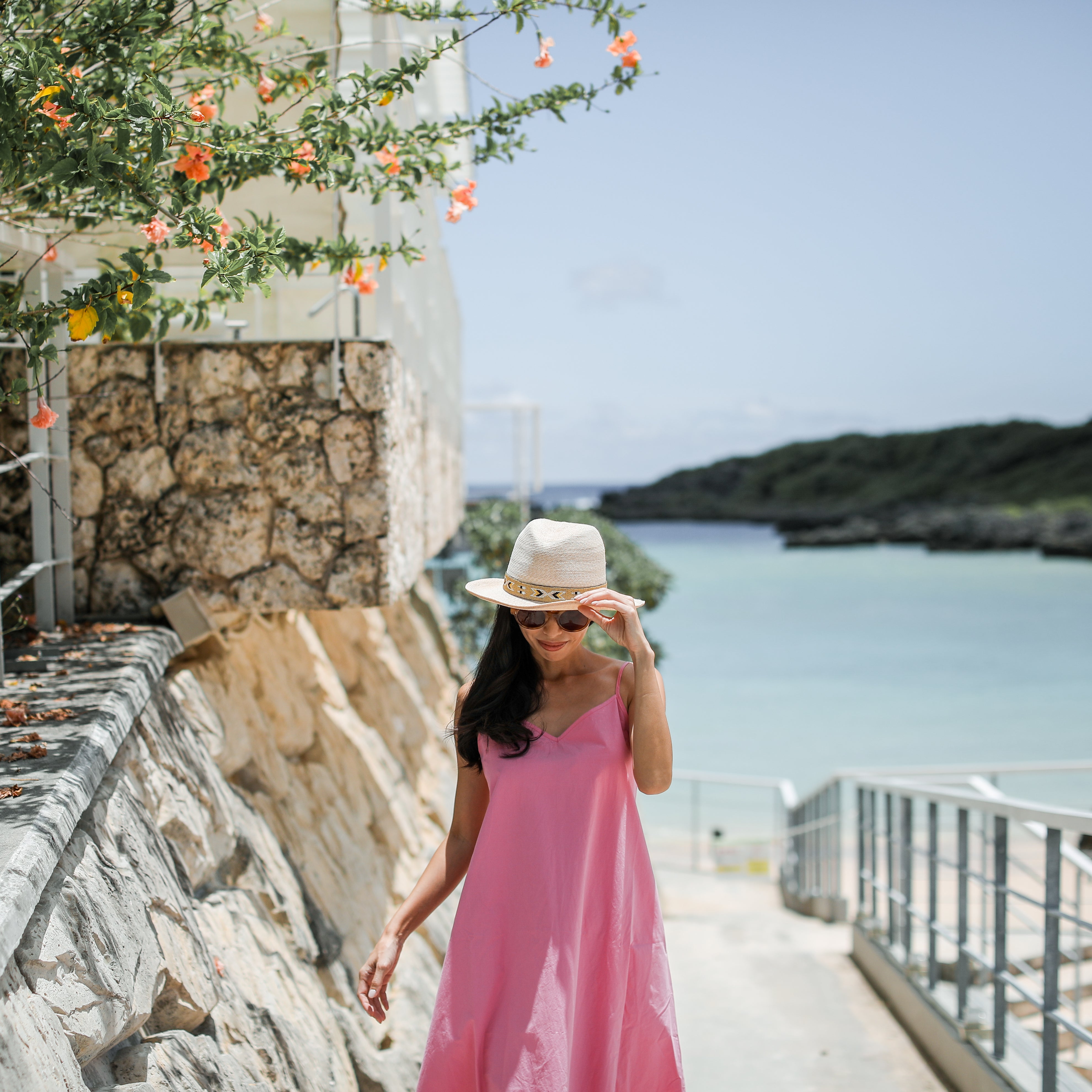 Rumieloin Back Open Camisole Dress