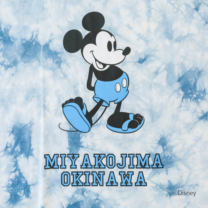 GOAT*Mickey Tie-dye Print T-Shirt