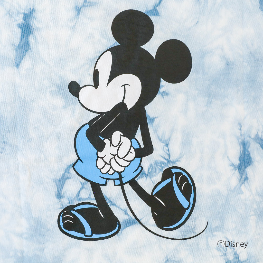 GOAT*Mickey Tie-dye Print T-Shirt