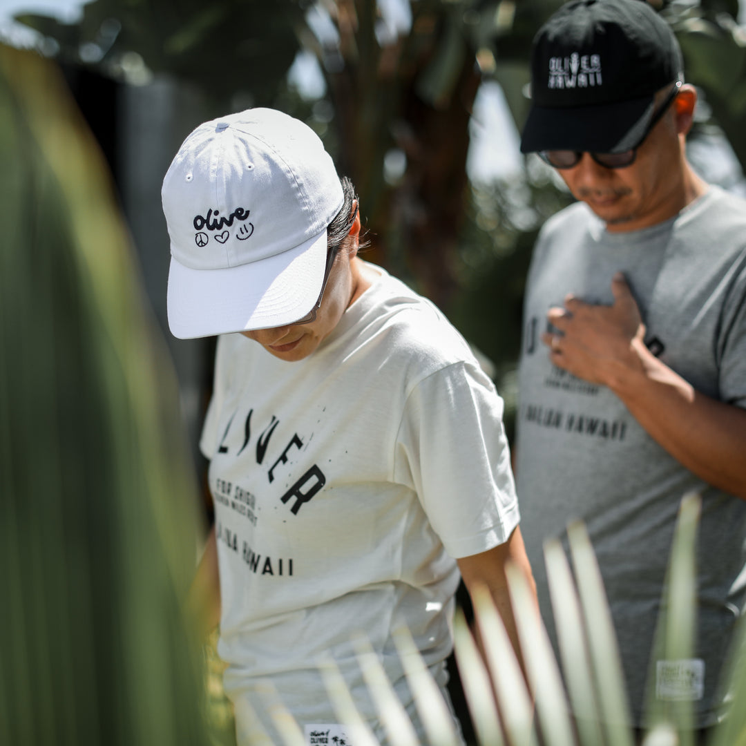 Olive&Oliver×SHIGIRA Embroidary Cap （Olive）