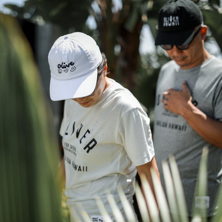 Olive&Oliver×SHIGIRA Embroidary Cap （Olive）