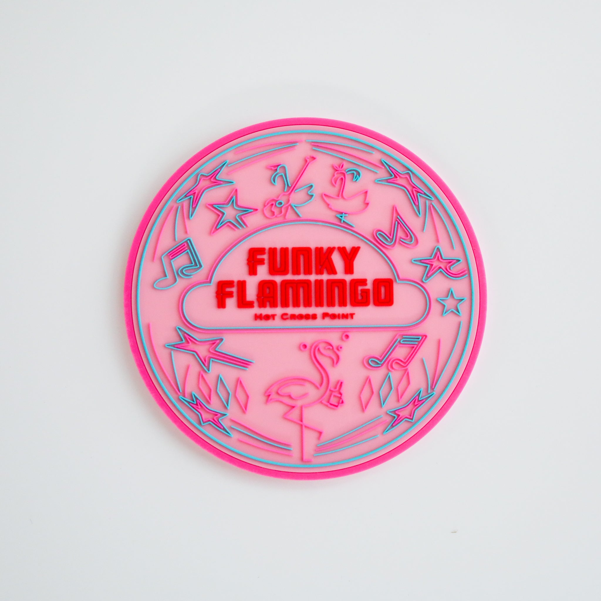 FUNCY FLAMINGO オリジナル ラバーコースター – SHIGIRA SEVEN MILES