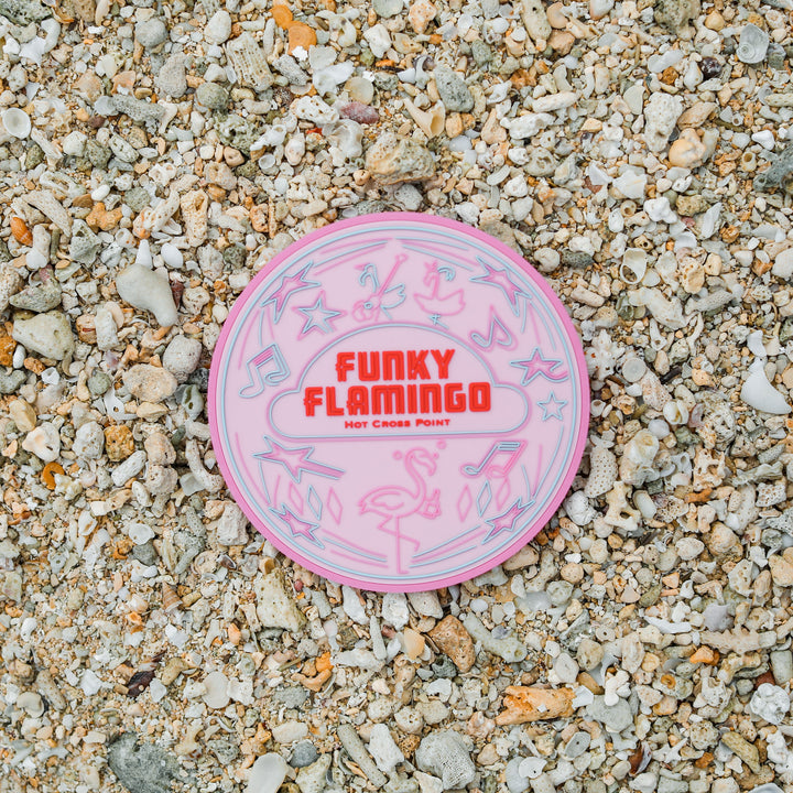 FUNCY FLAMINGO オリジナル ラバーコースター