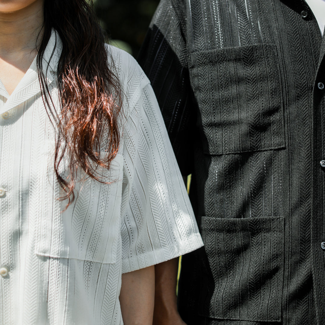 some_SURF Lace Short Sleeve Shirt
