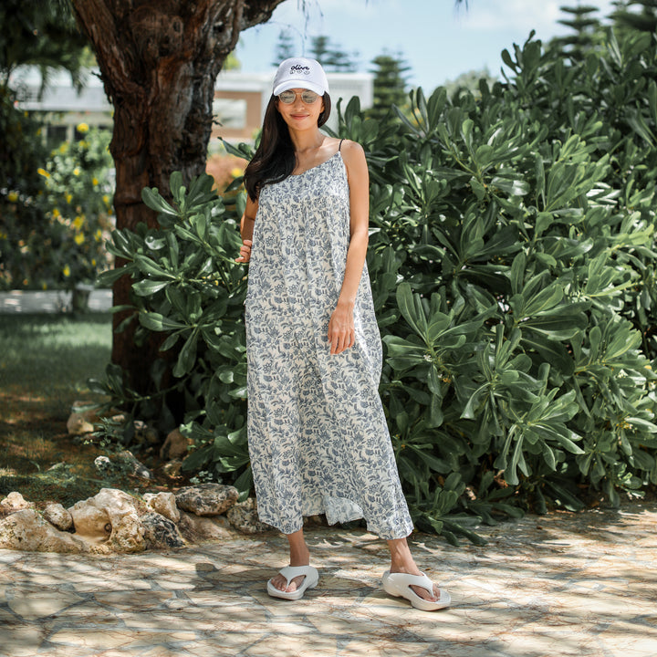 Rumieloin Flower Print Dress