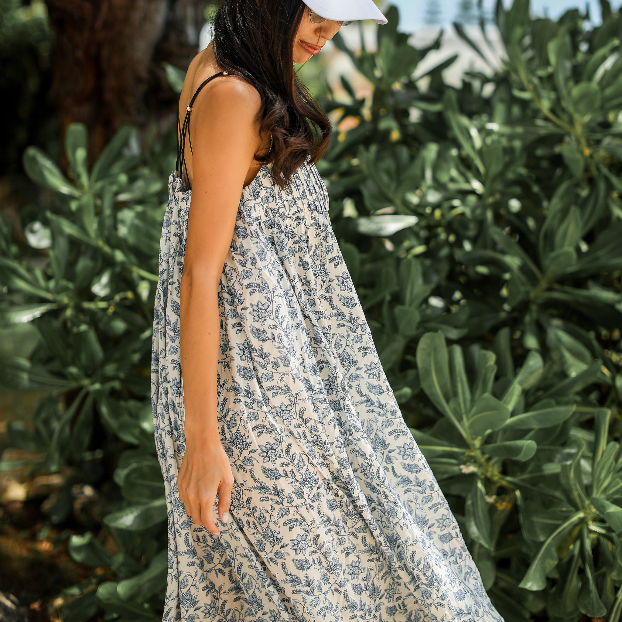 Rumieloin Flower Print Dress