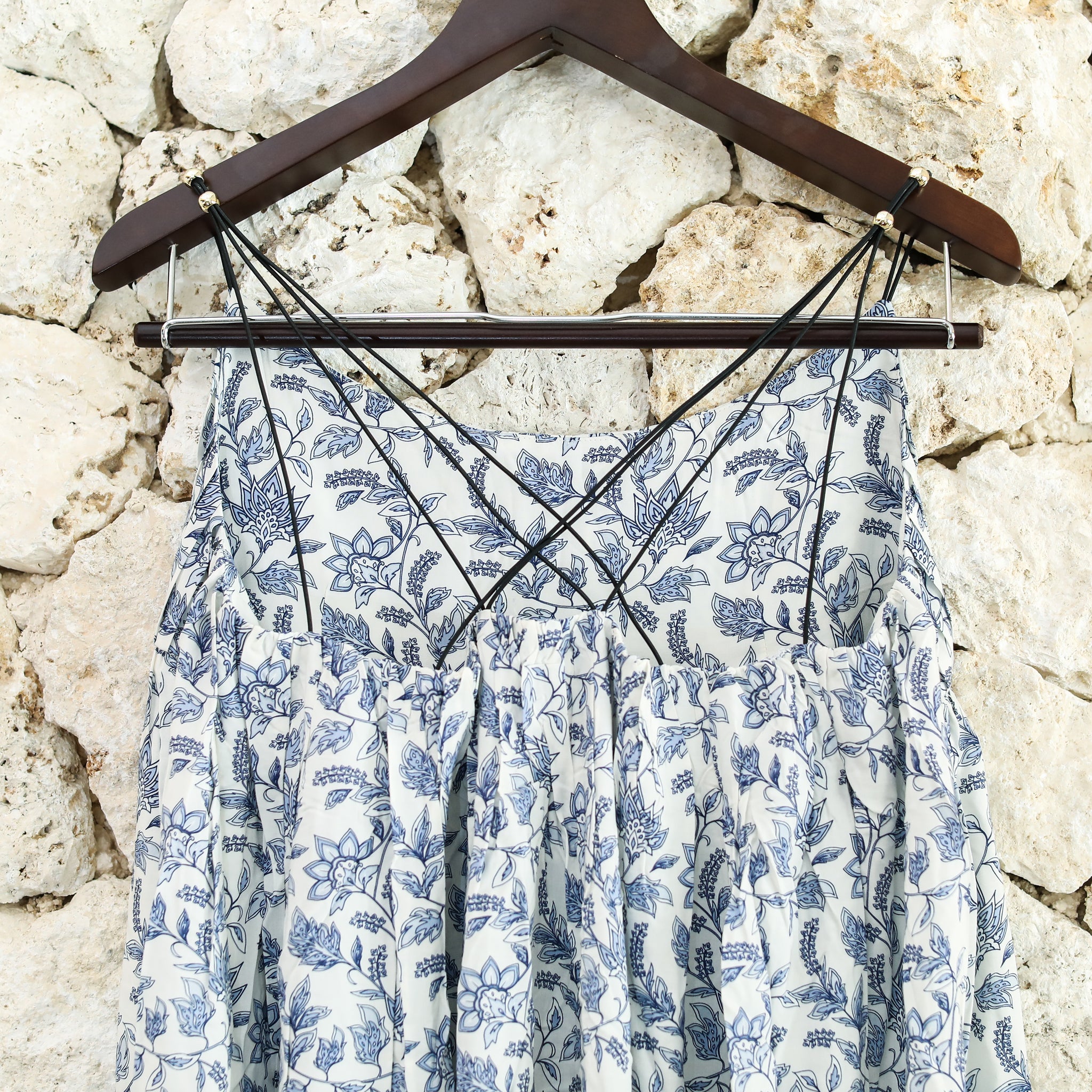 Rumieloin Flower Print Dress
