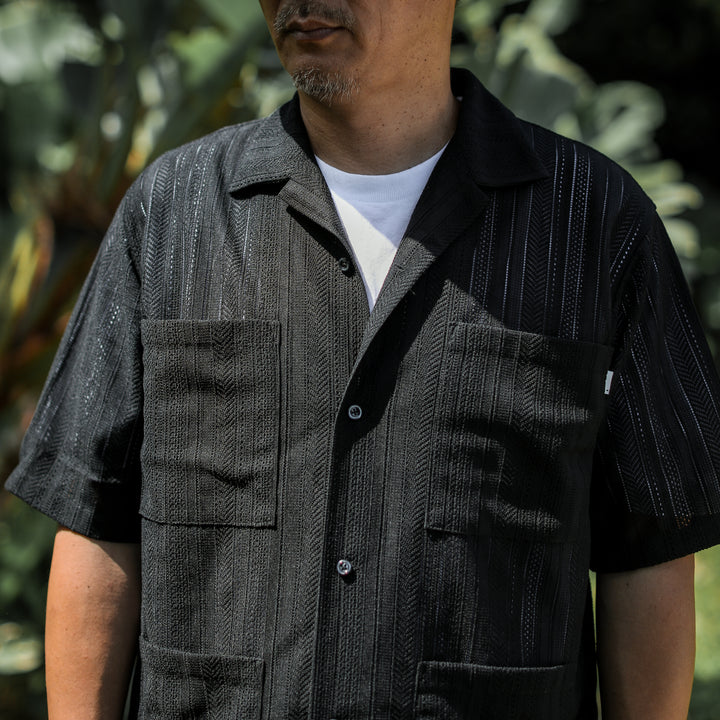 some_SURF Lace Short Sleeve Shirt