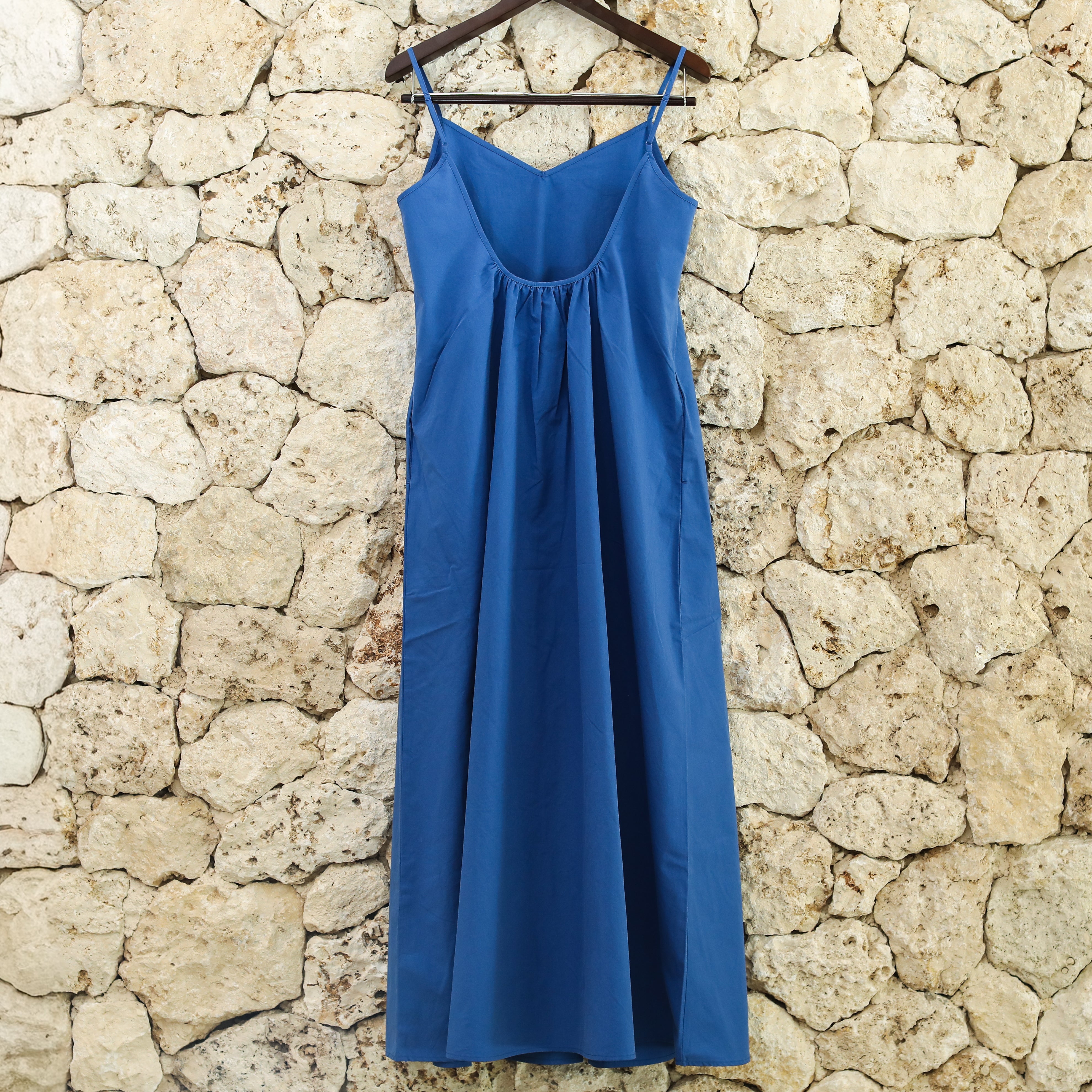 Rumieloin Back Open Camisole Dress