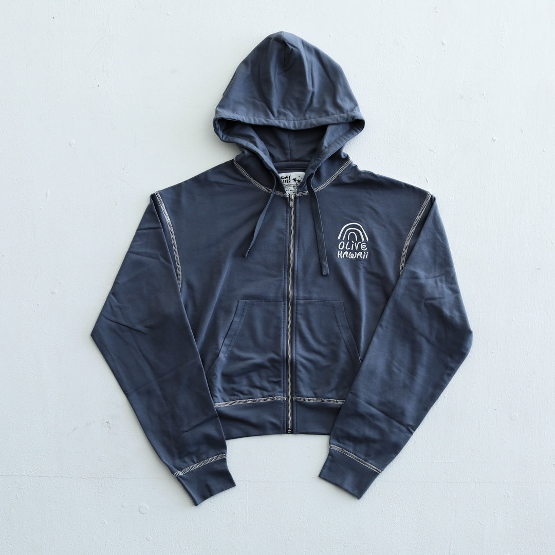 Olive&Oliver×SHIGIRA French Terry ZIP Hoodie