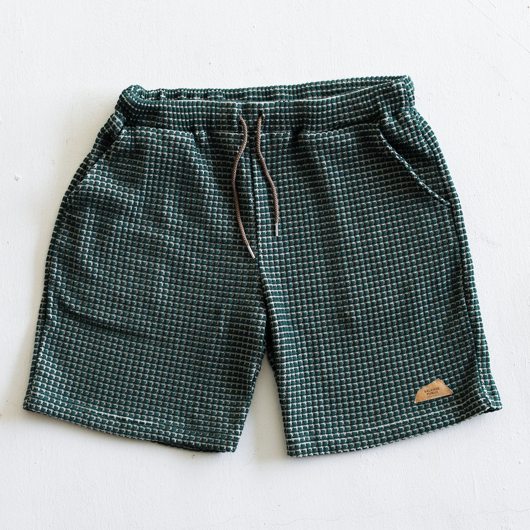 SALVEGE PUBLIC×SHIGIRA Waffle Shorts