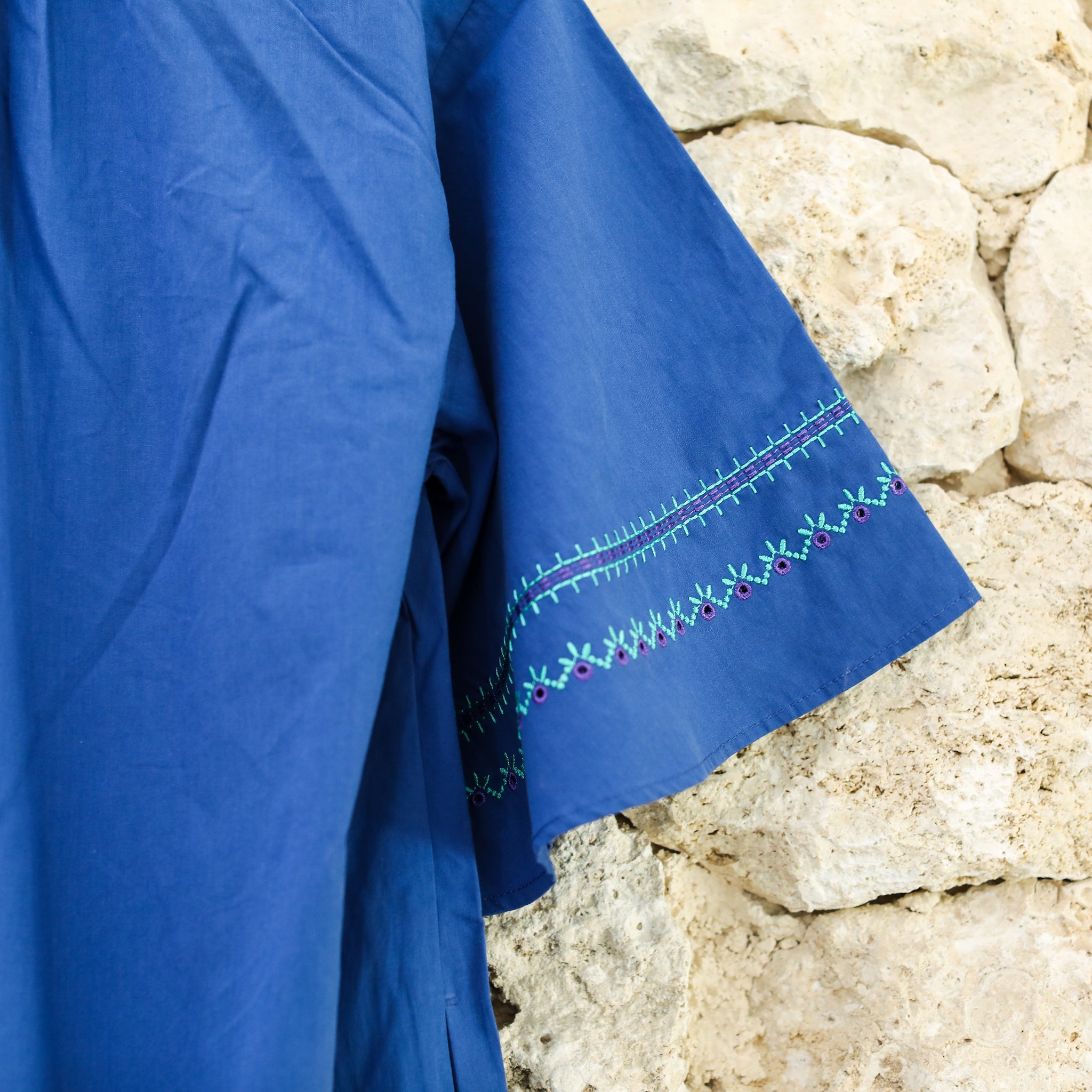 Rumieloin Embroidary A-Line Dress