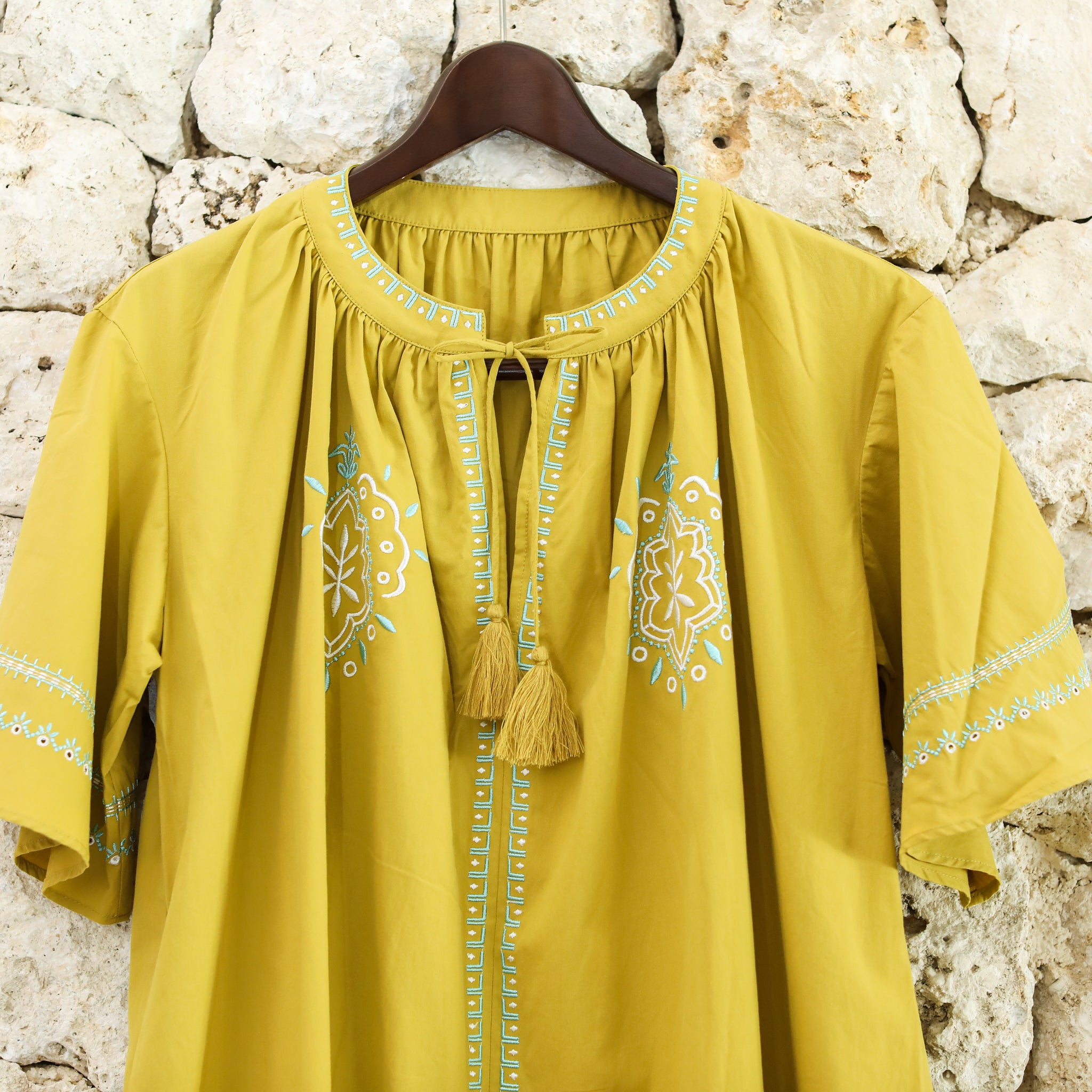 Rumieloin Embroidary A-Line Dress