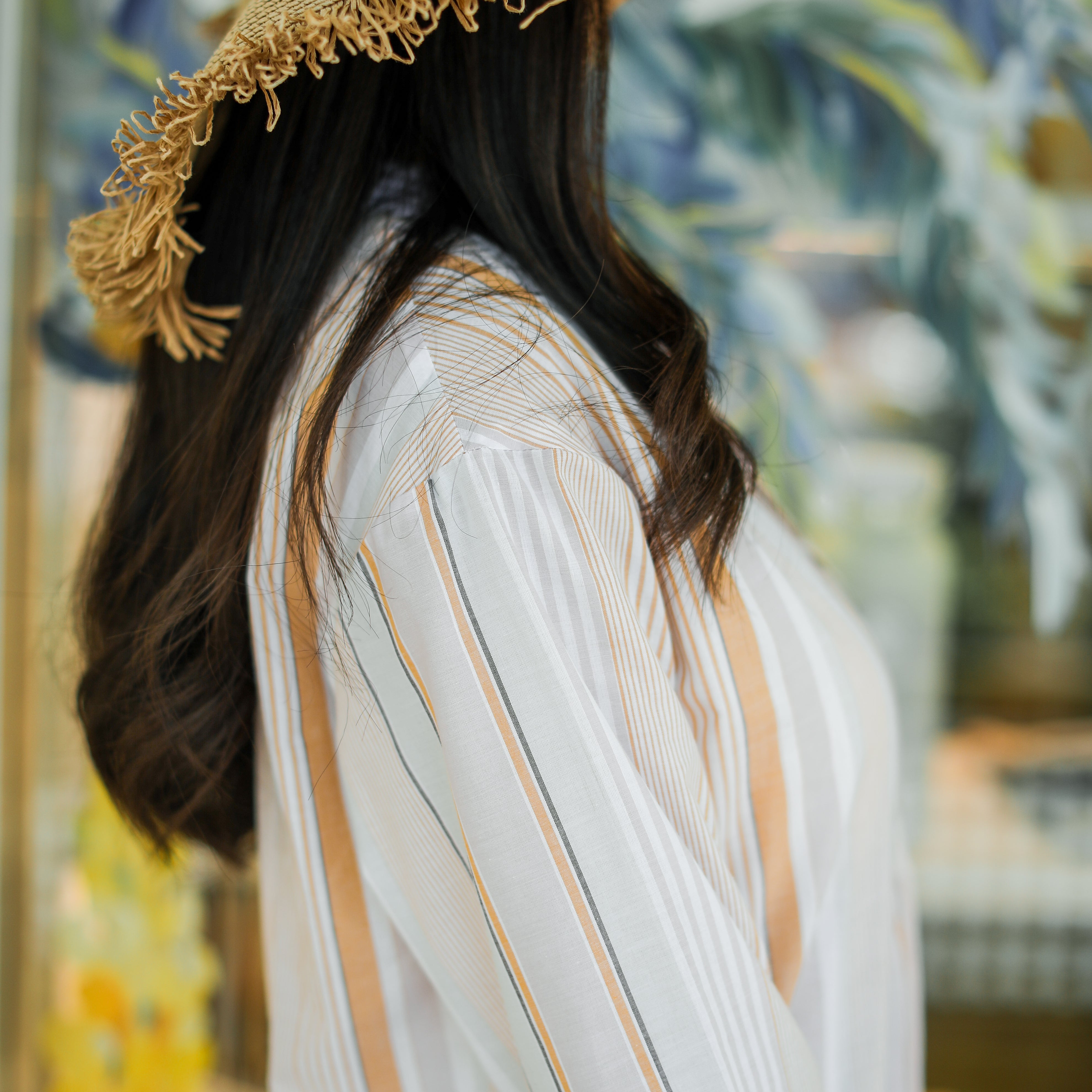 Rumieloin Multi Stripe Dress
