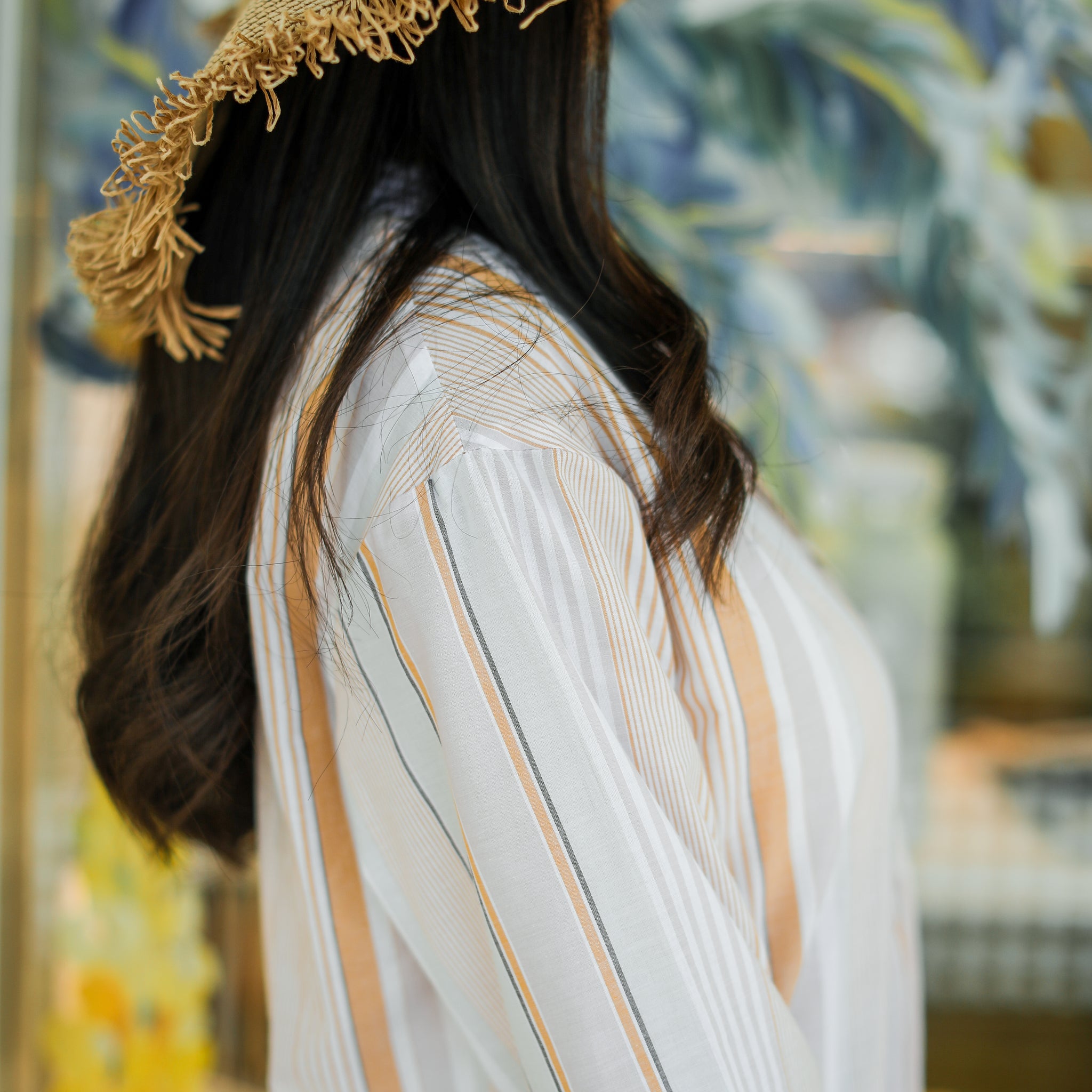 Rumieloin Multi Stripe Dress
