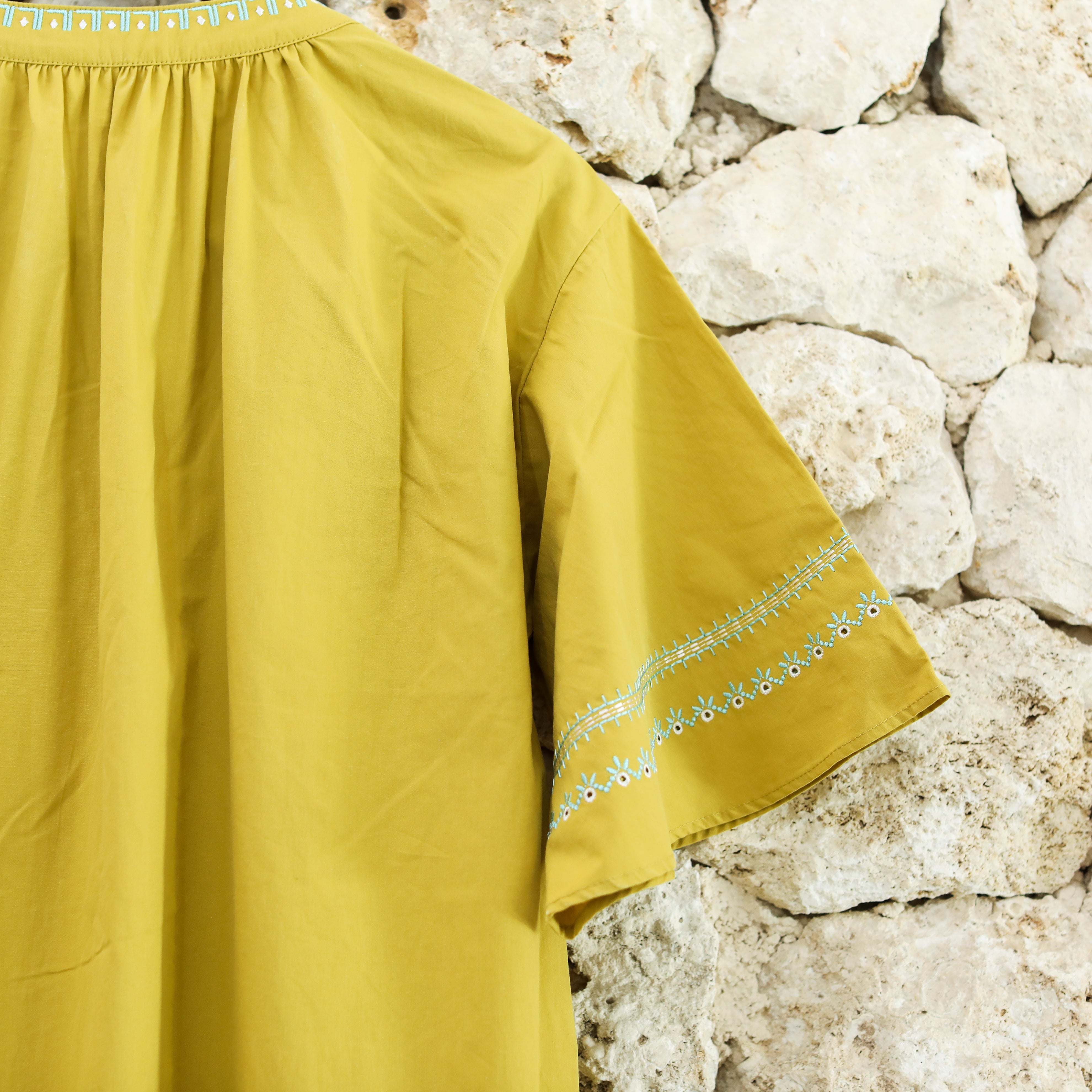 Rumieloin Embroidary A-Line Dress