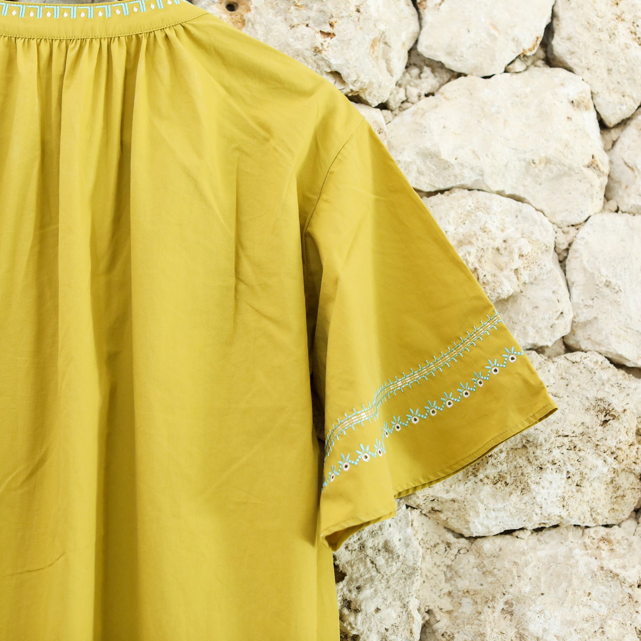 Rumieloin Embroidary A-Line Dress