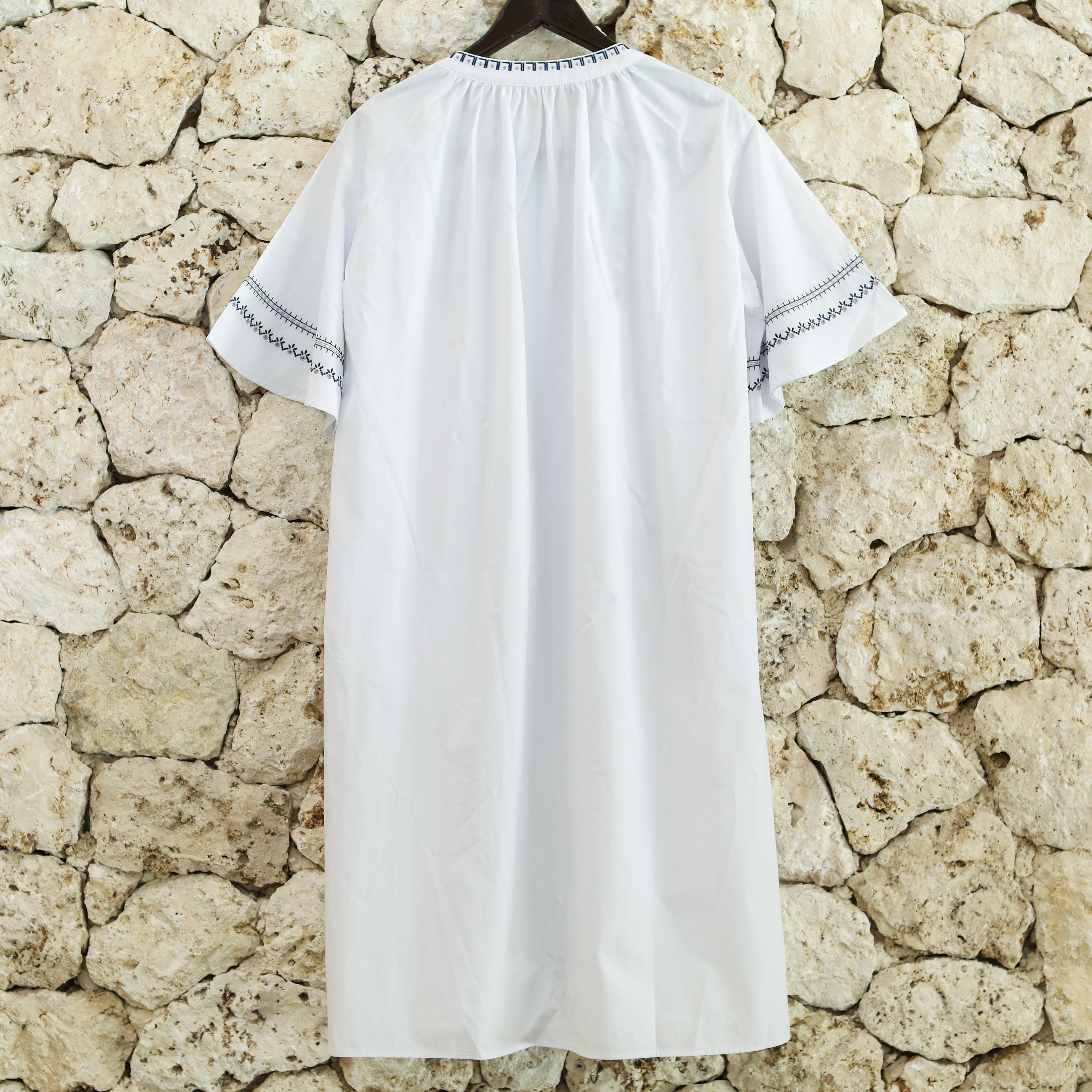 Rumieloin Embroidary A-Line Dress