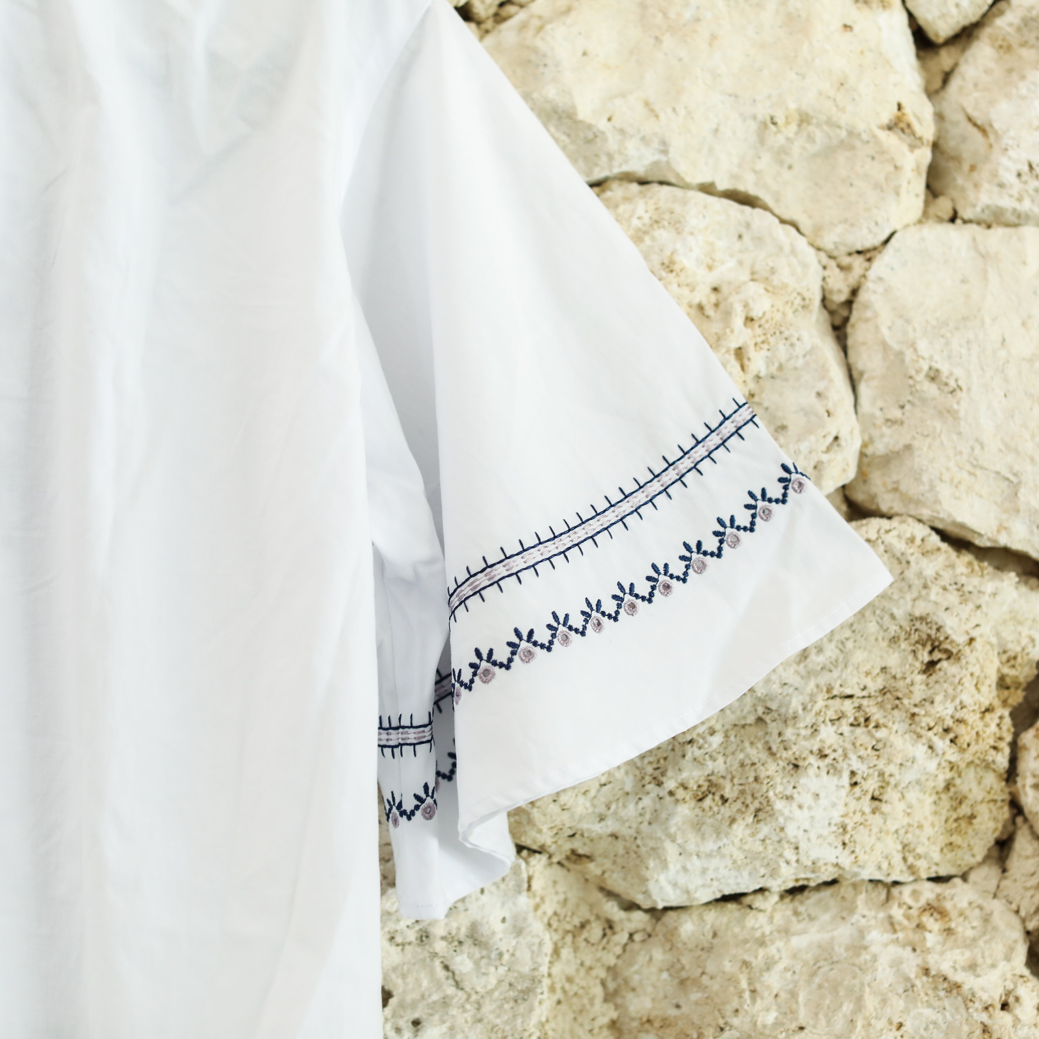 Rumieloin Embroidary A-Line Dress