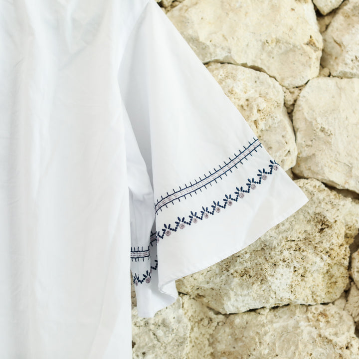 Rumieloin Embroidary A-Line Dress