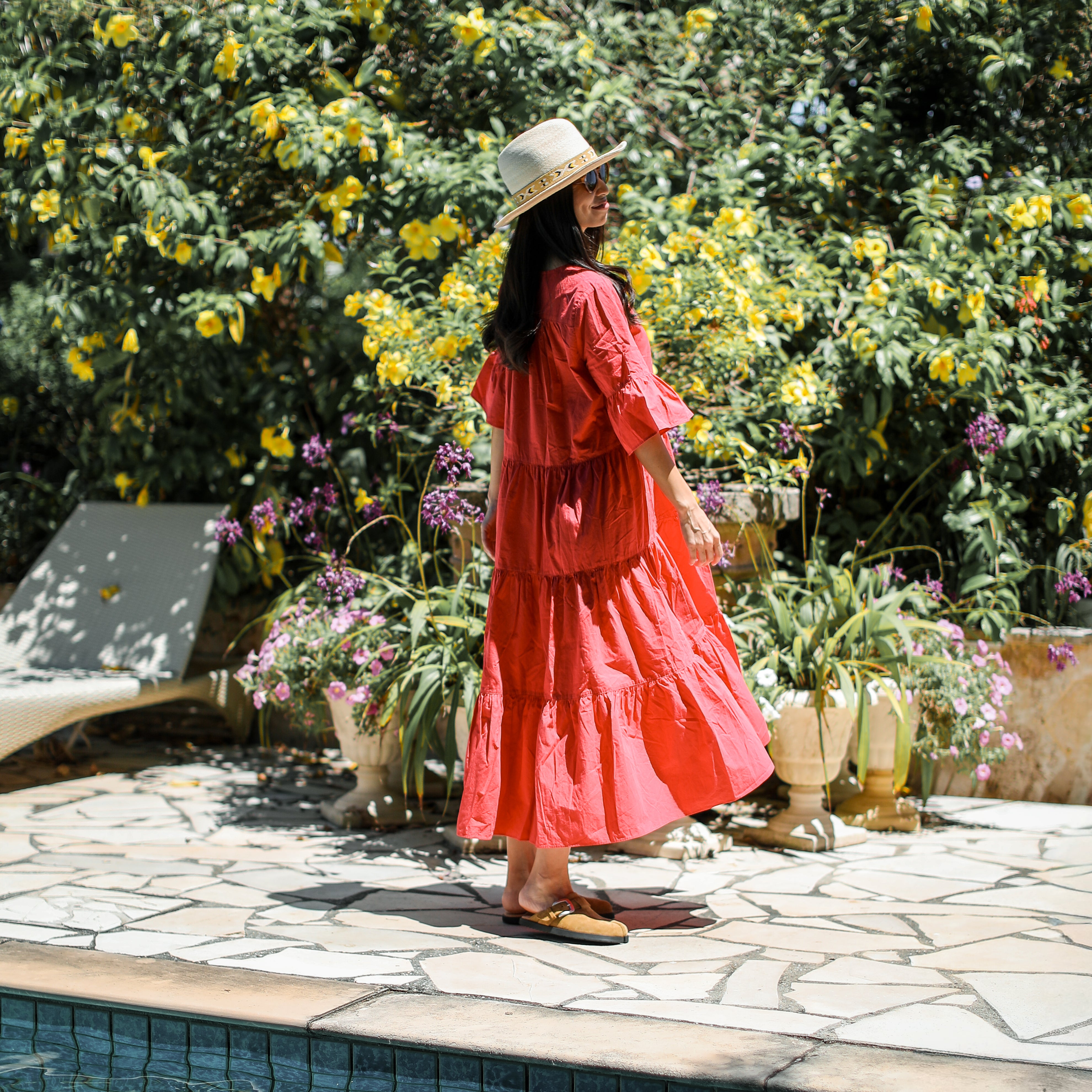Rumieloin Tiered Dress