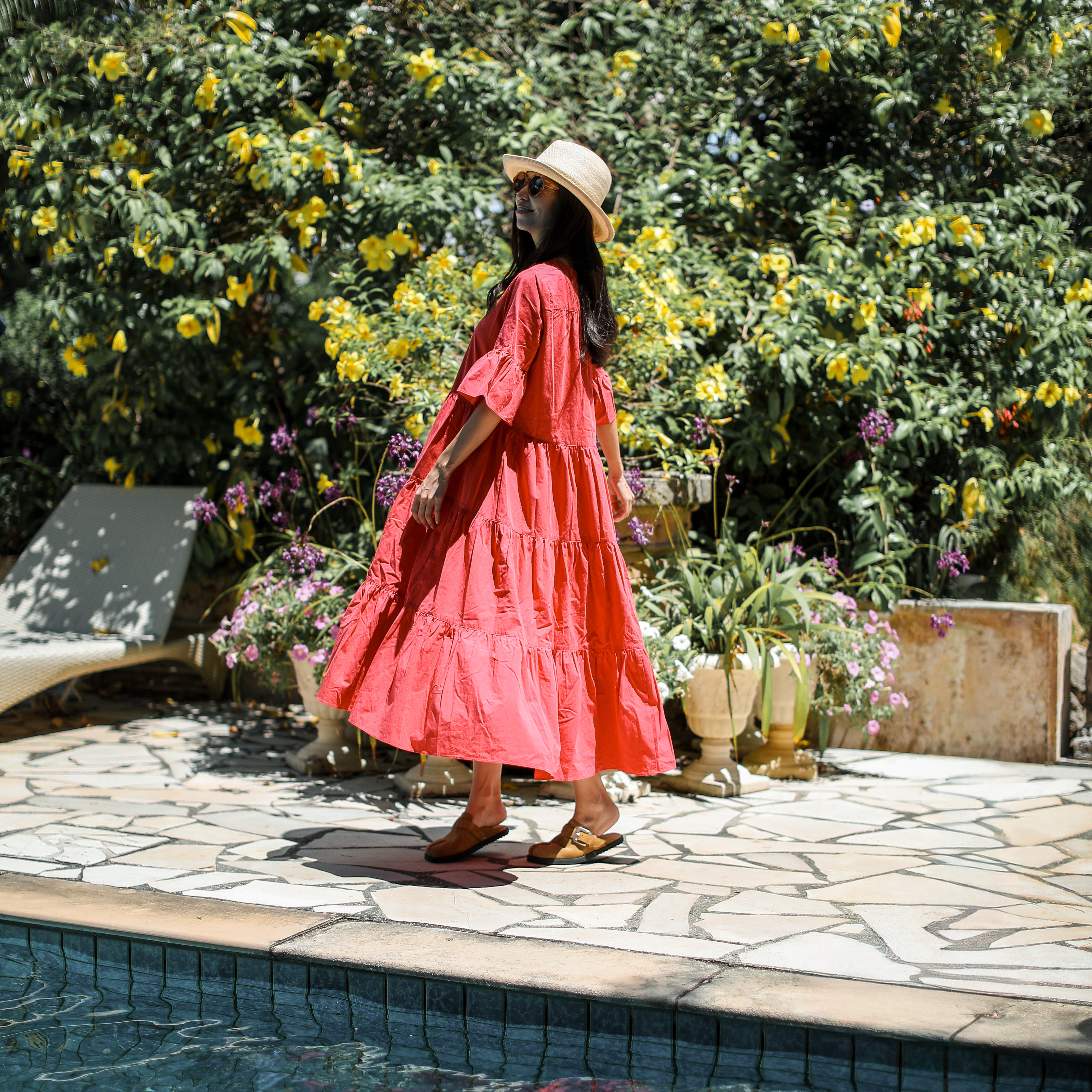 Rumieloin Tiered Dress