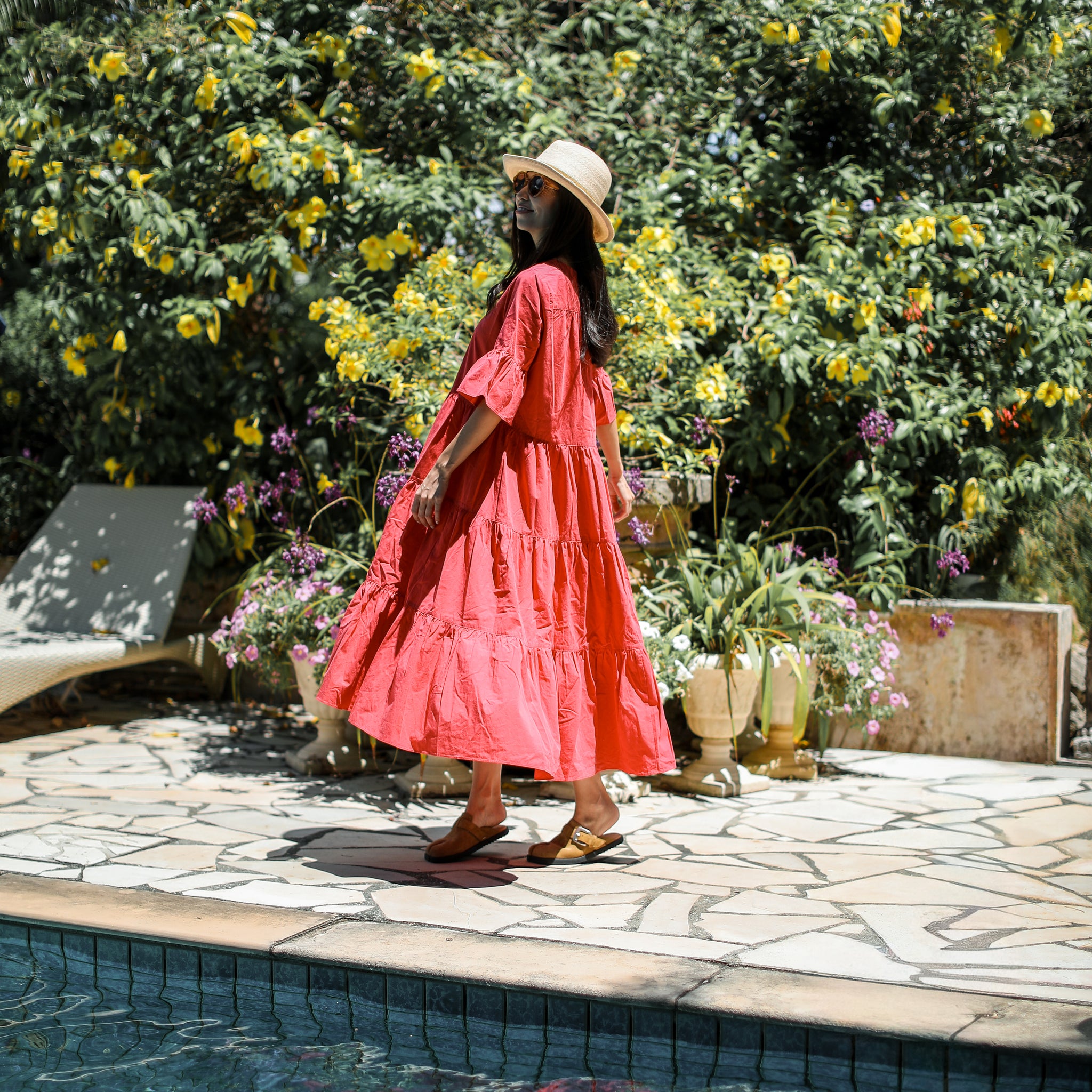 Rumieloin Tiered Dress