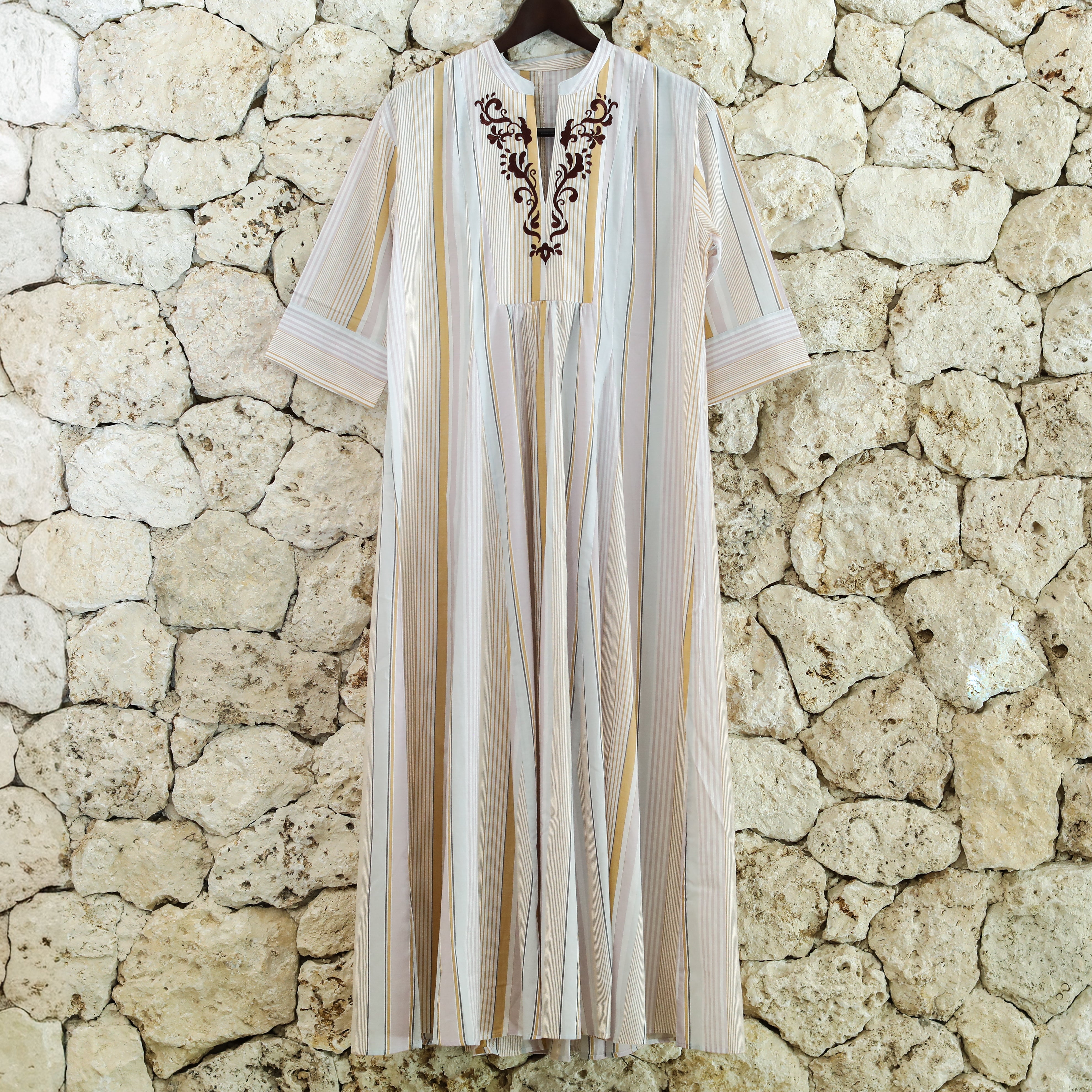 Rumieloin Multi Stripe Dress