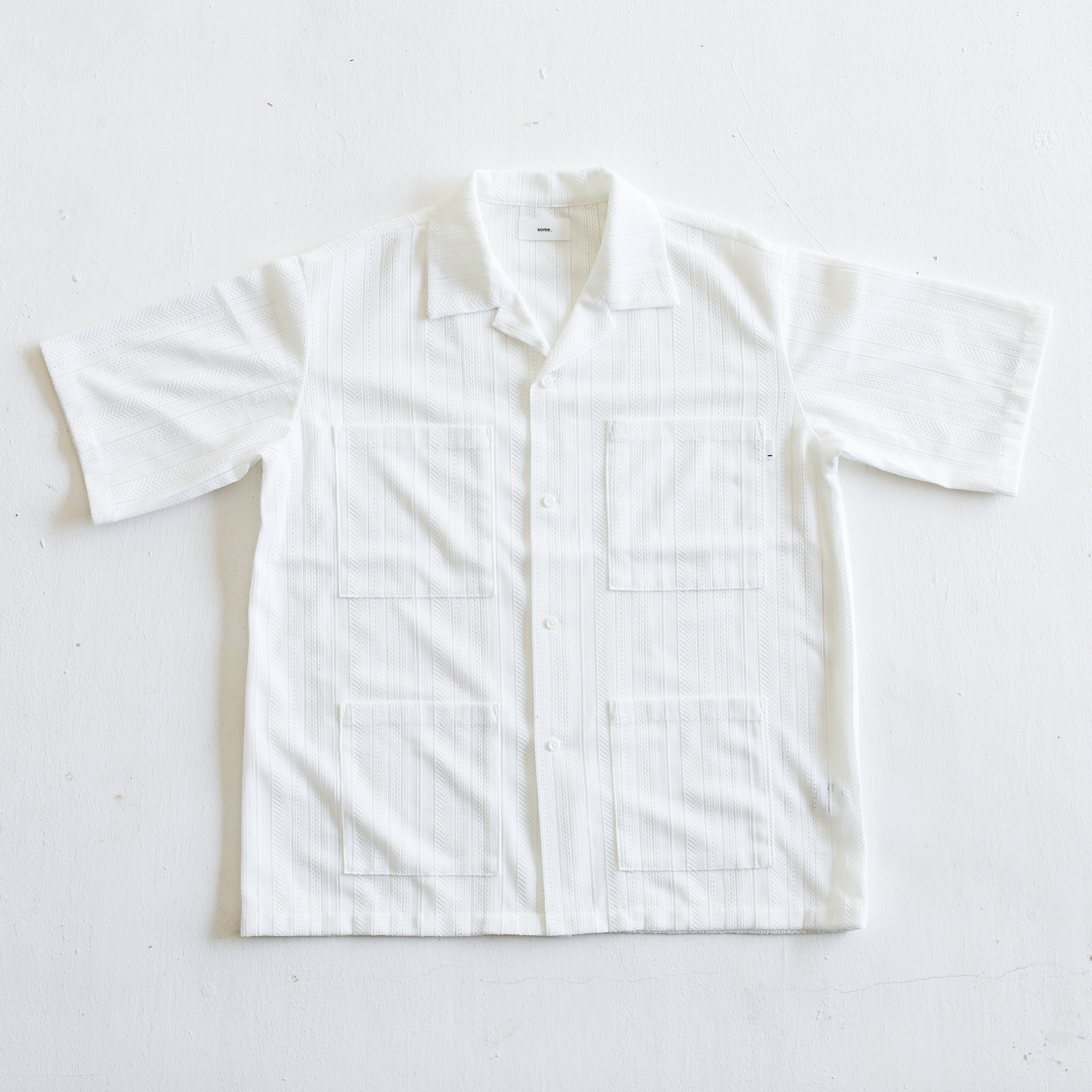 some_SURF Lace Short Sleeve Shirt
