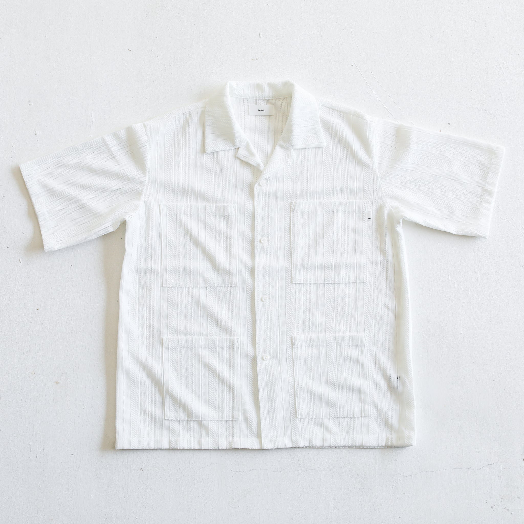 some_SURF Lace Short Sleeve Shirt