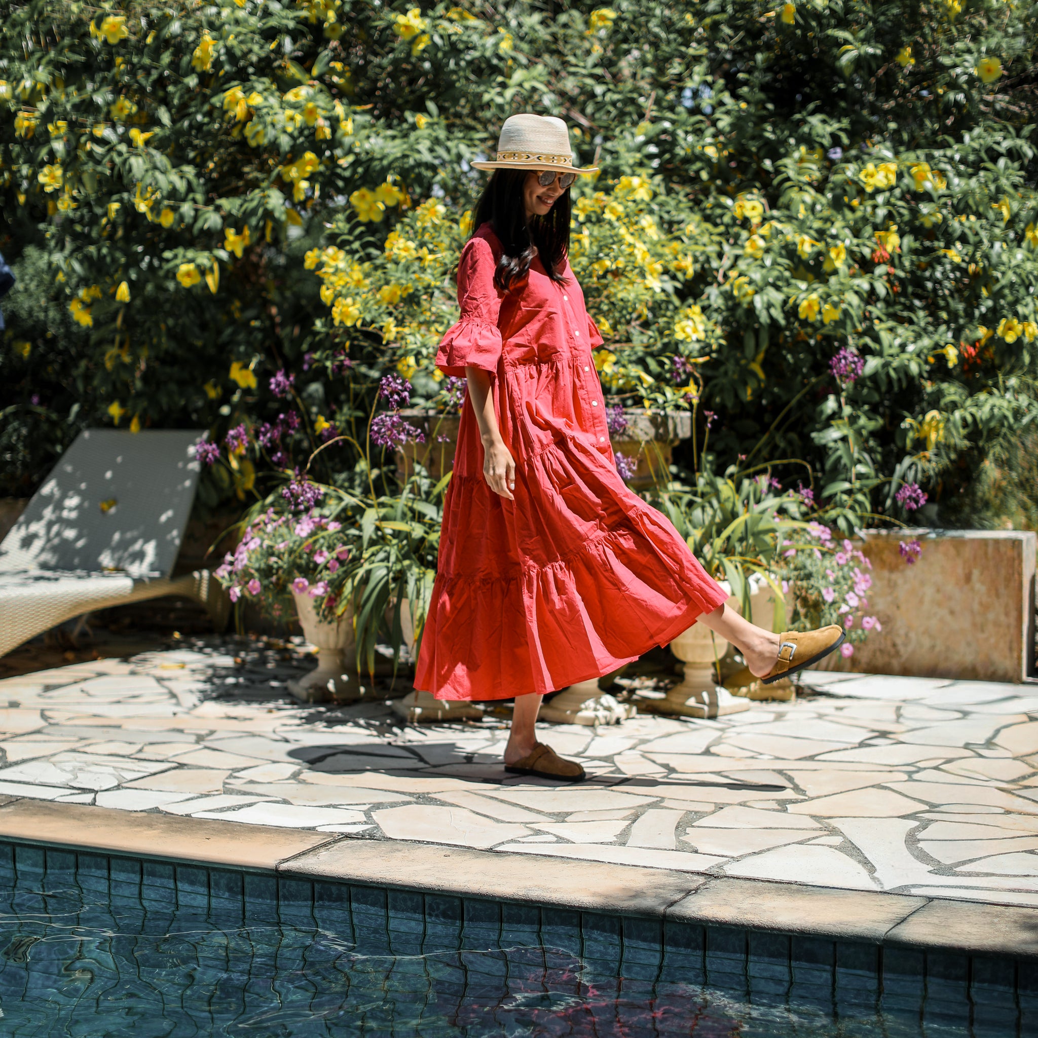 Rumieloin Tiered Dress