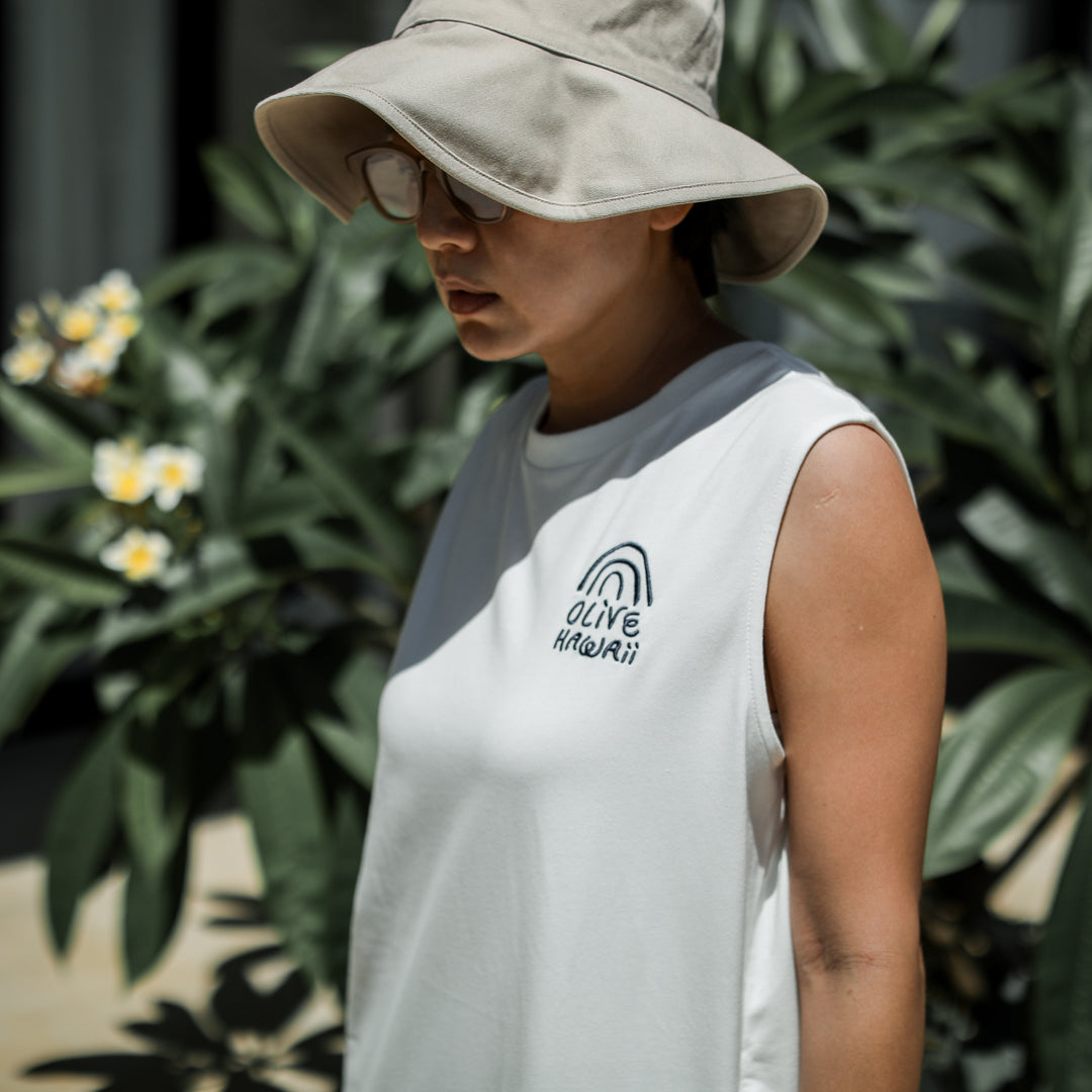 Olive&Oliver×SHIGIRA French Terry Embroidary OP