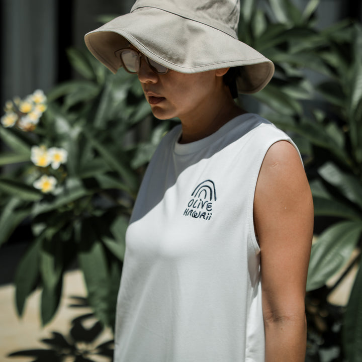 Olive&Oliver×SHIGIRA French Terry Embroidary OP