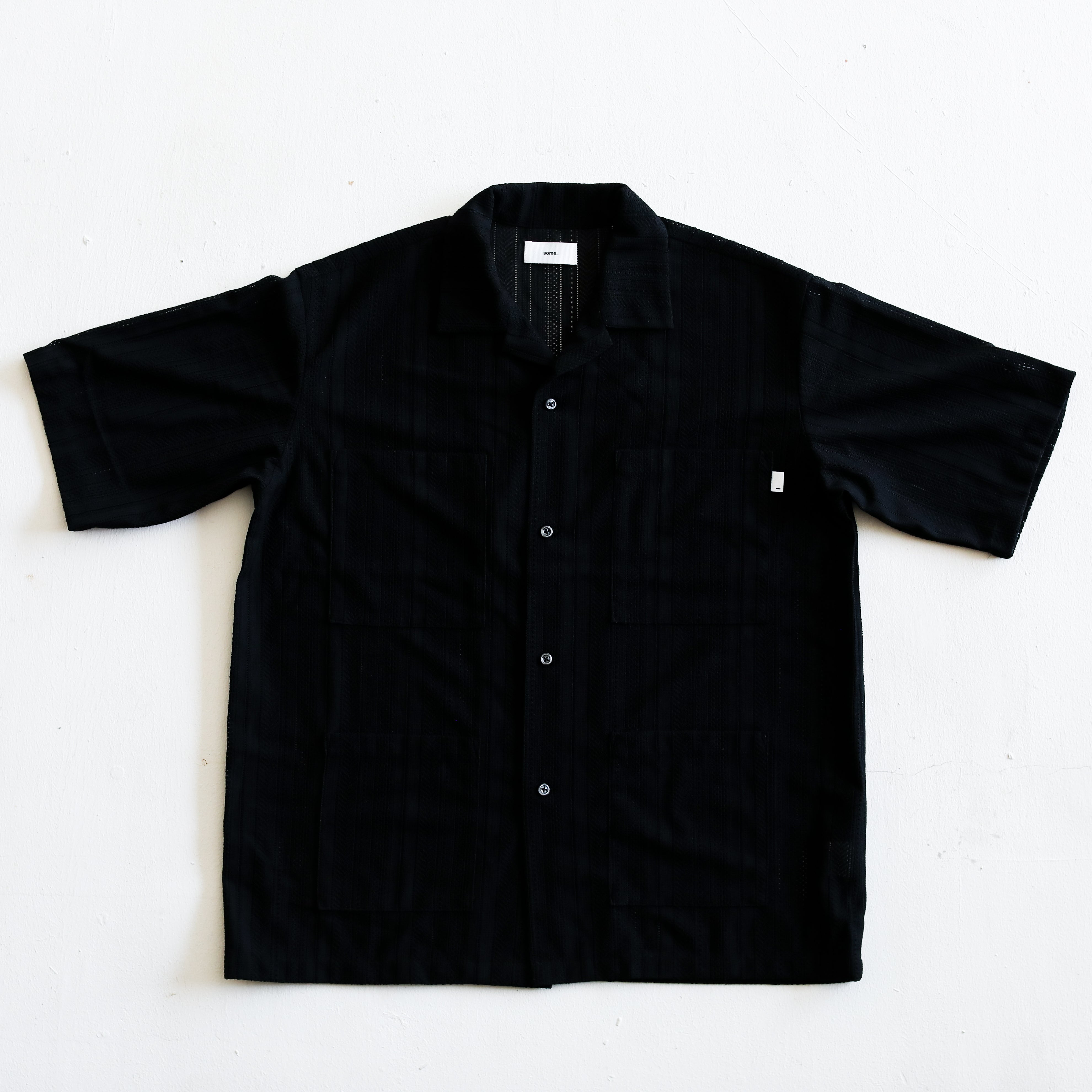 some_SURF Lace Short Sleeve Shirt