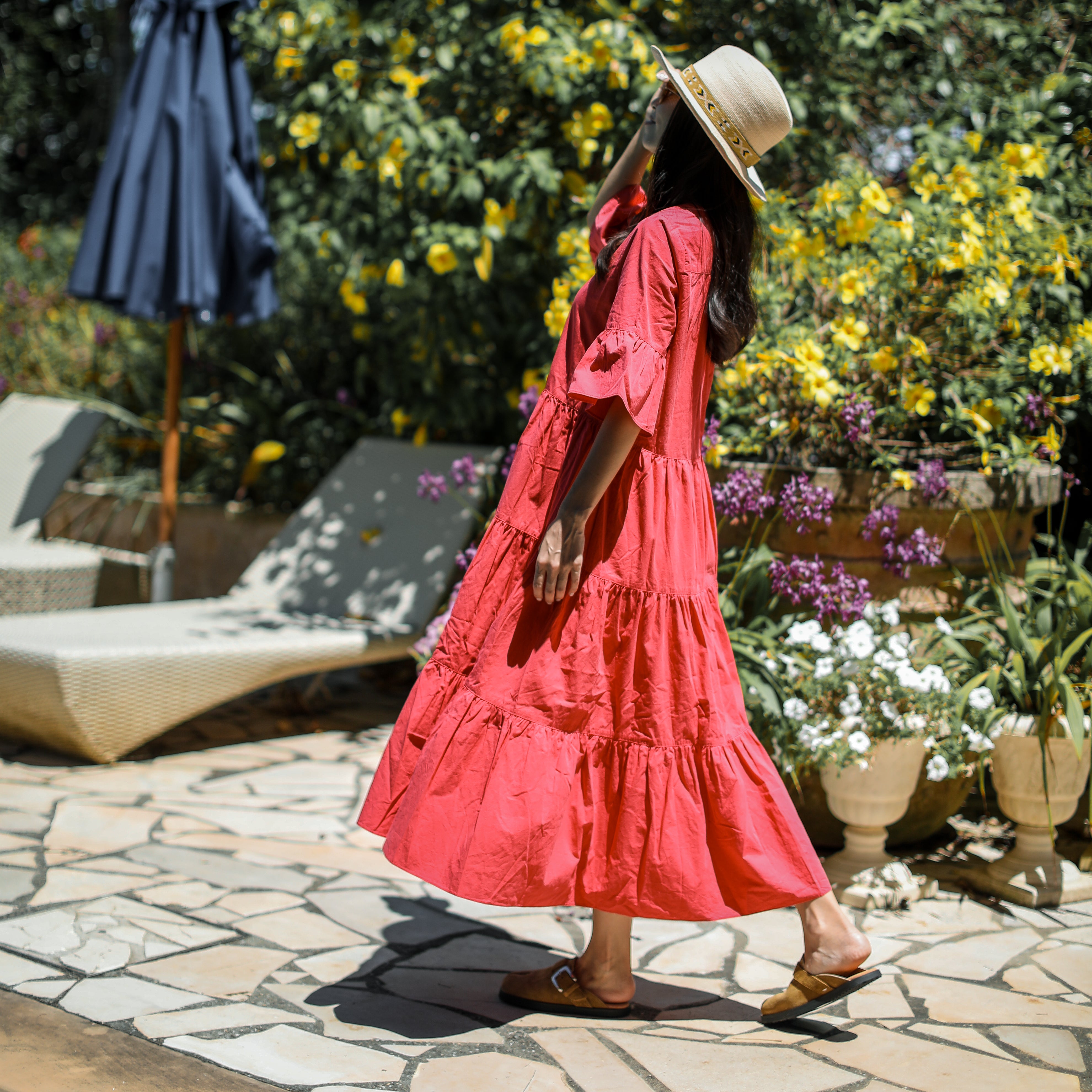 Rumieloin Tiered Dress