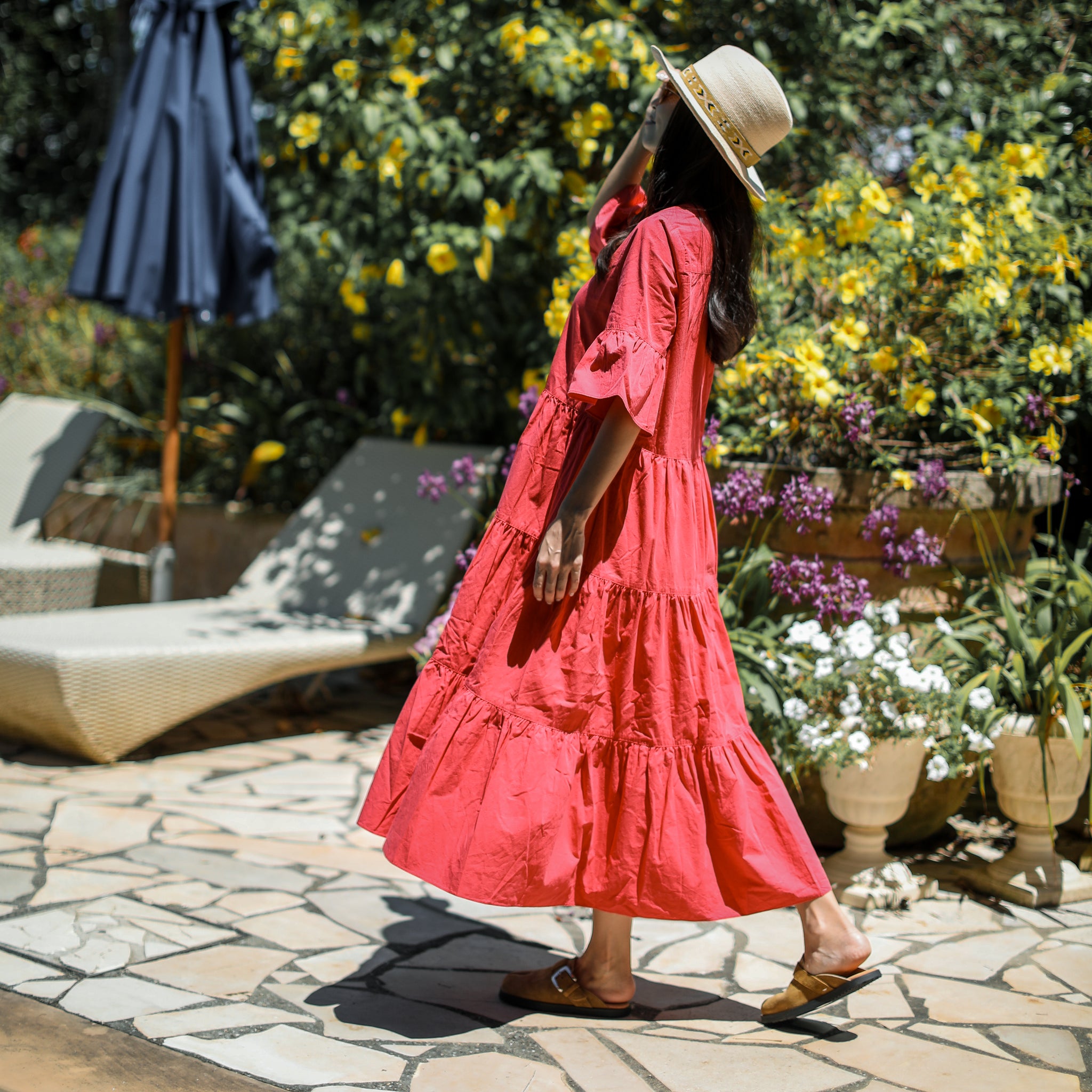 Rumieloin Tiered Dress
