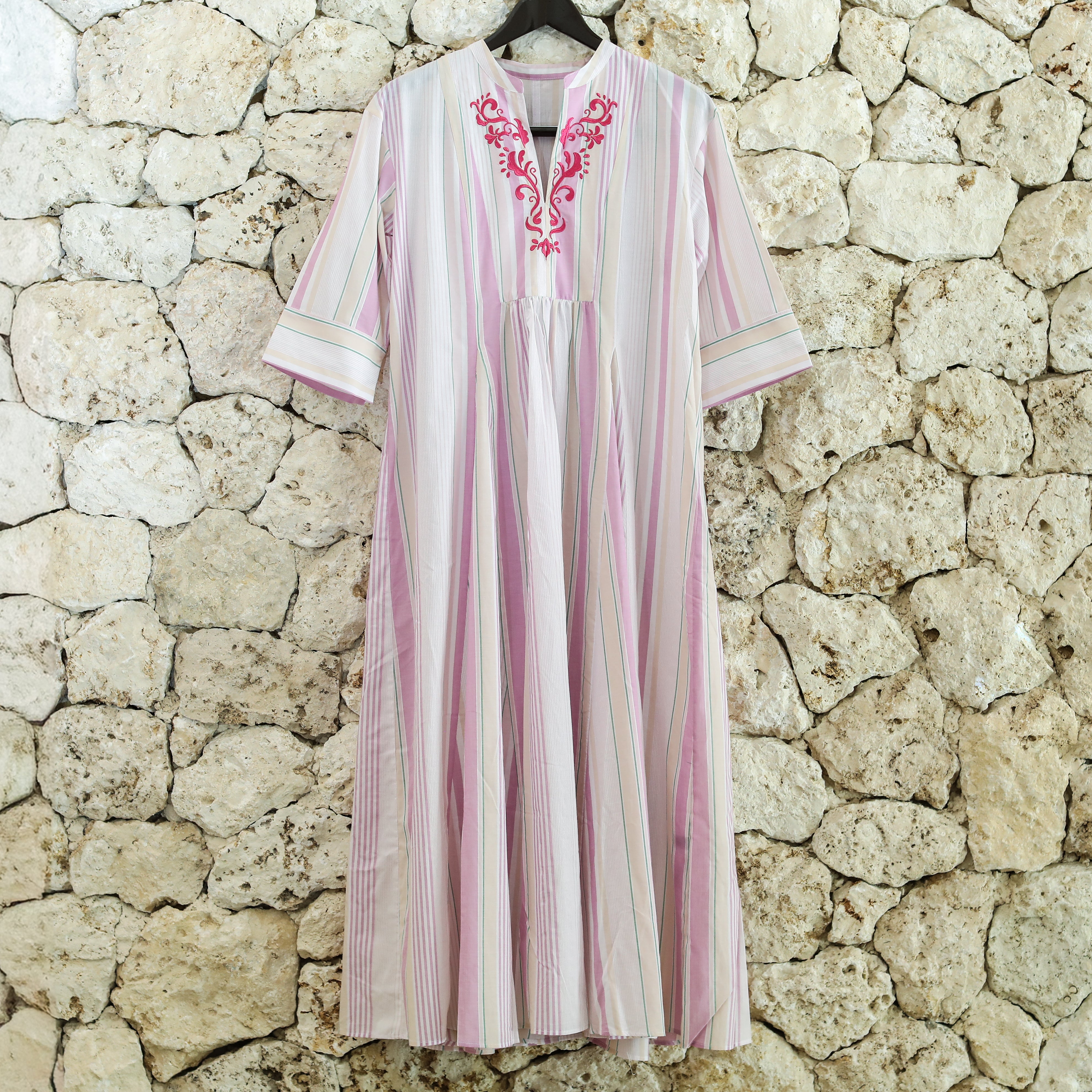 Rumieloin Multi Stripe Dress