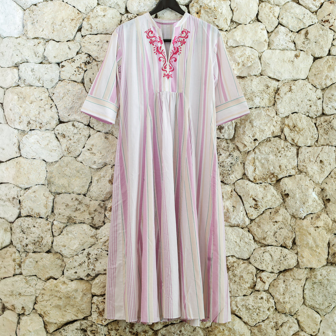 Rumieloin Multi Stripe Dress