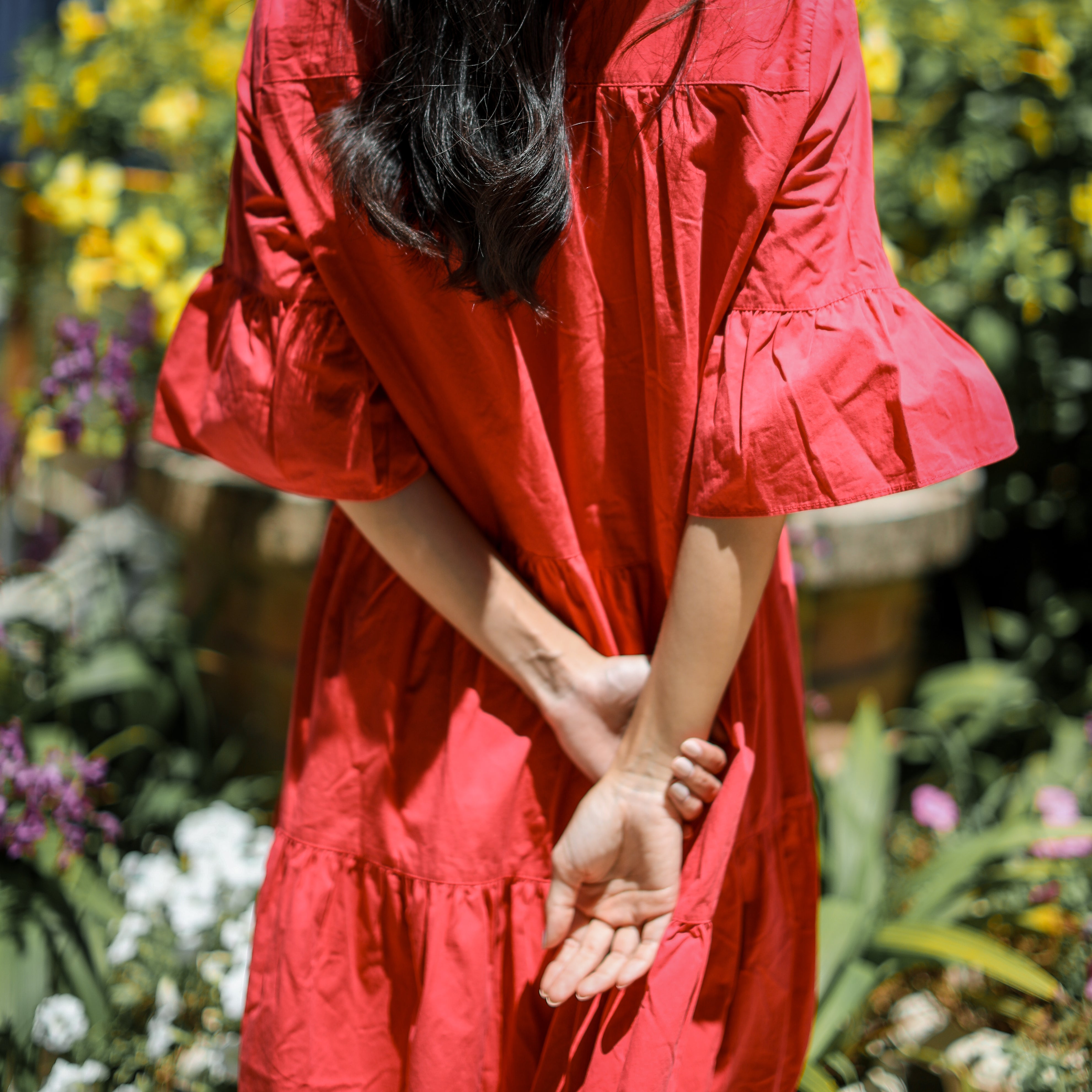 Rumieloin Tiered Dress