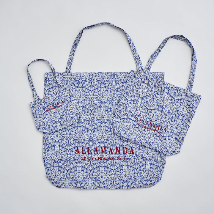 ALLAMANDA Liberty Fabric Tote Bag L