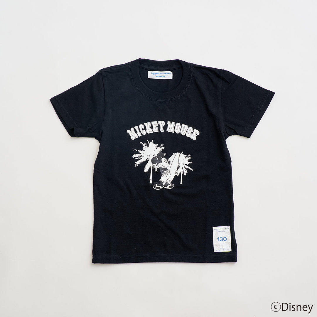 "Palm Tree Surf Mickey" T Shirts Kid's